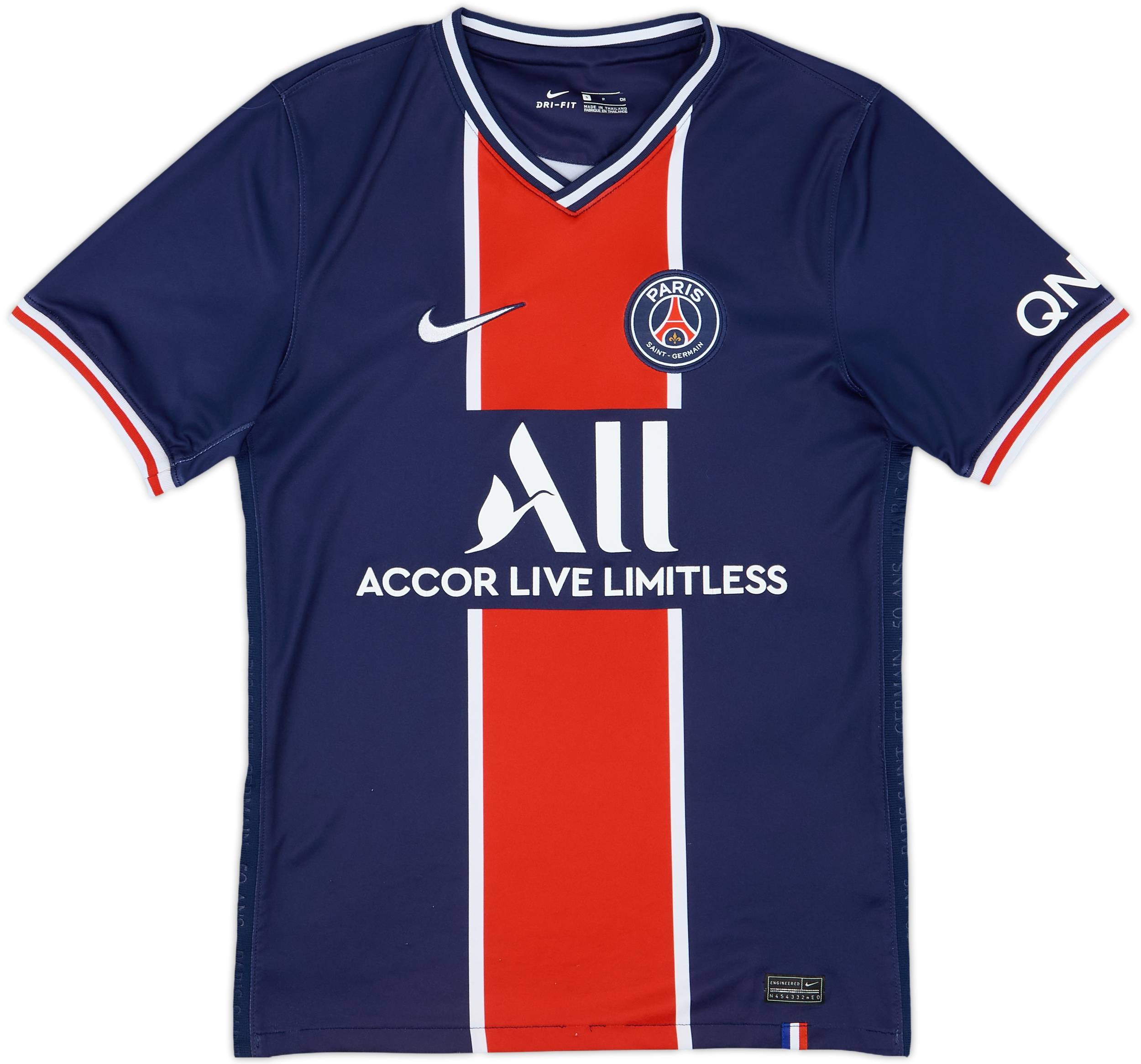 2020-21 Paris Saint-Germain Home Shirt - 7/10 - (S)