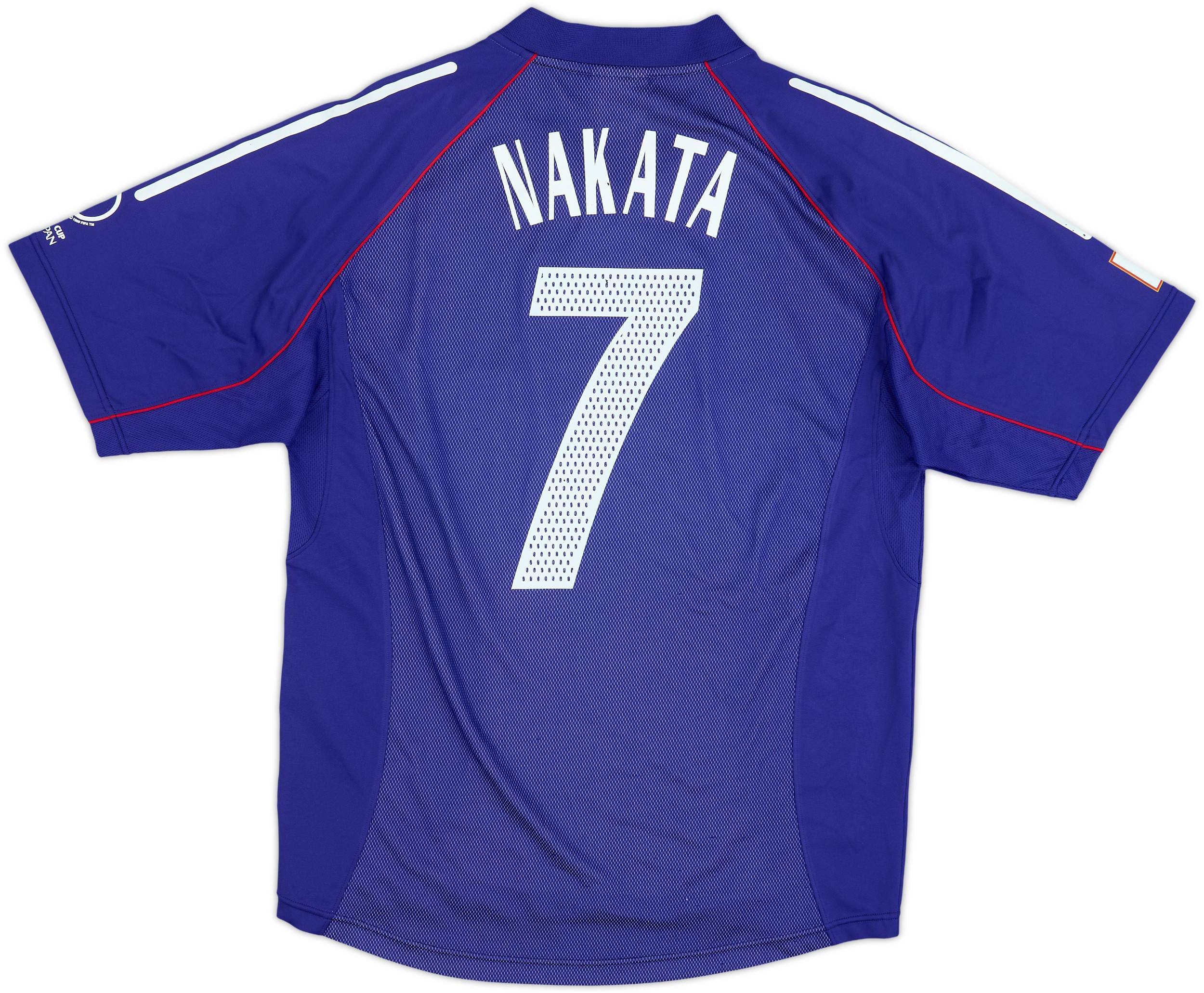2002-04 Japan Home Shirt Nakata #7 - 8/10 - (M/L)