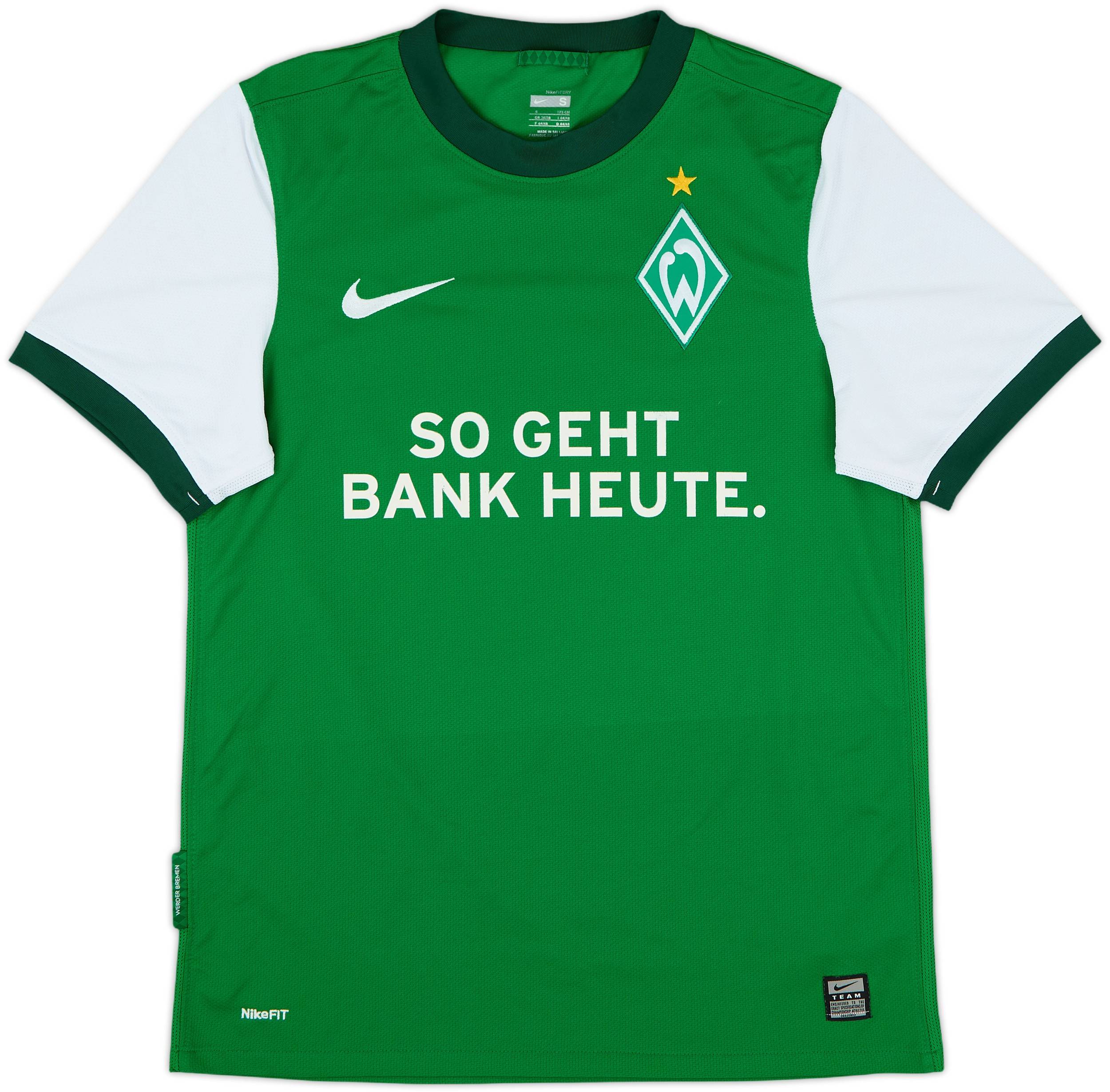 2009-10 Werder Bremen Home Shirt - 8/10 - (S)