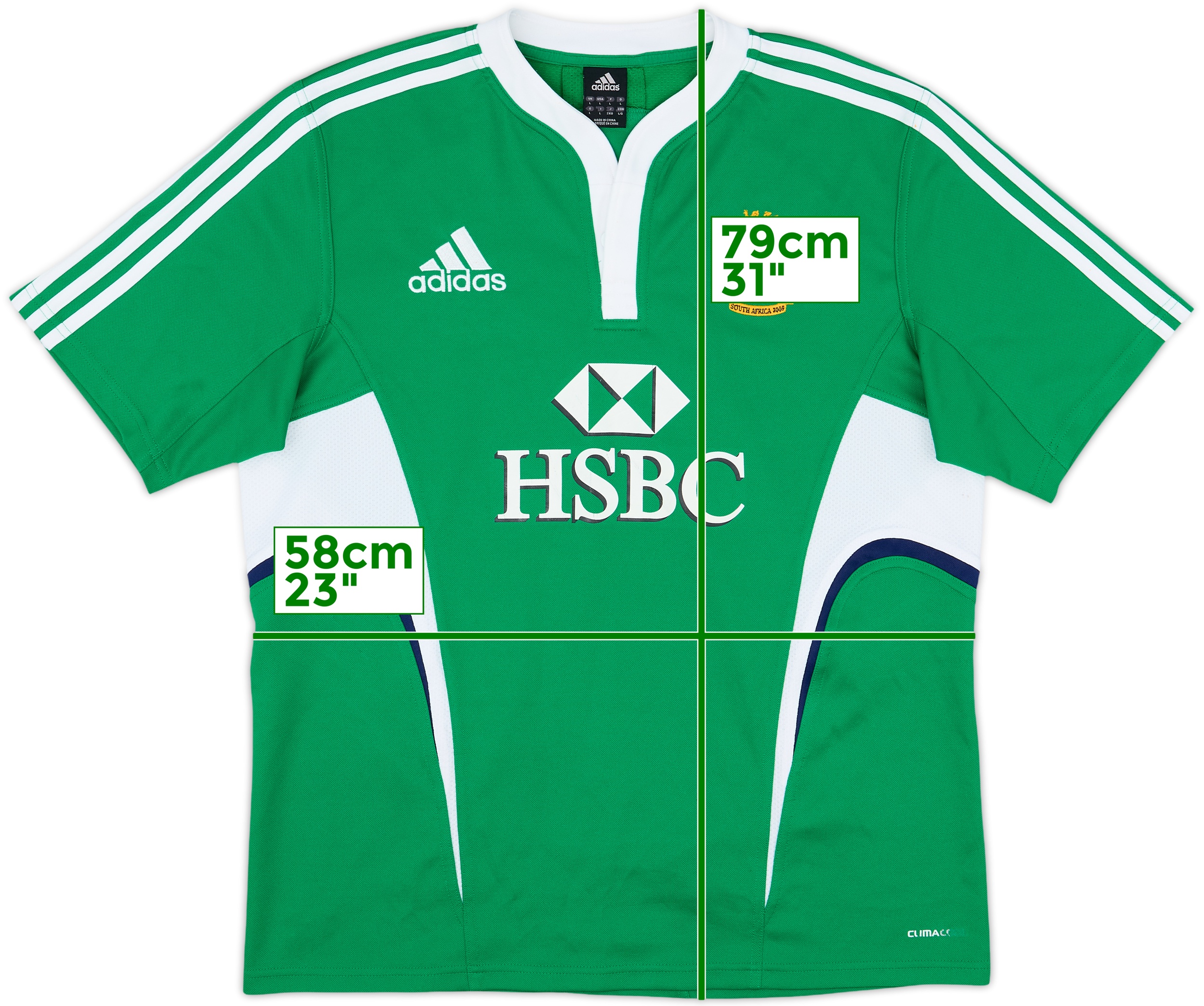2009 British & Irish Lions Rugby adidas Training Shirt - 8