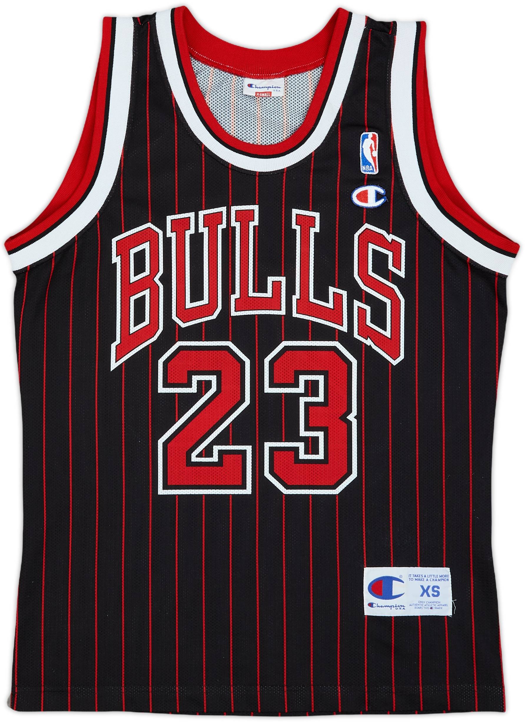 1995-97 Chicago Bulls Jordan #23 Champion Alternate Jersey