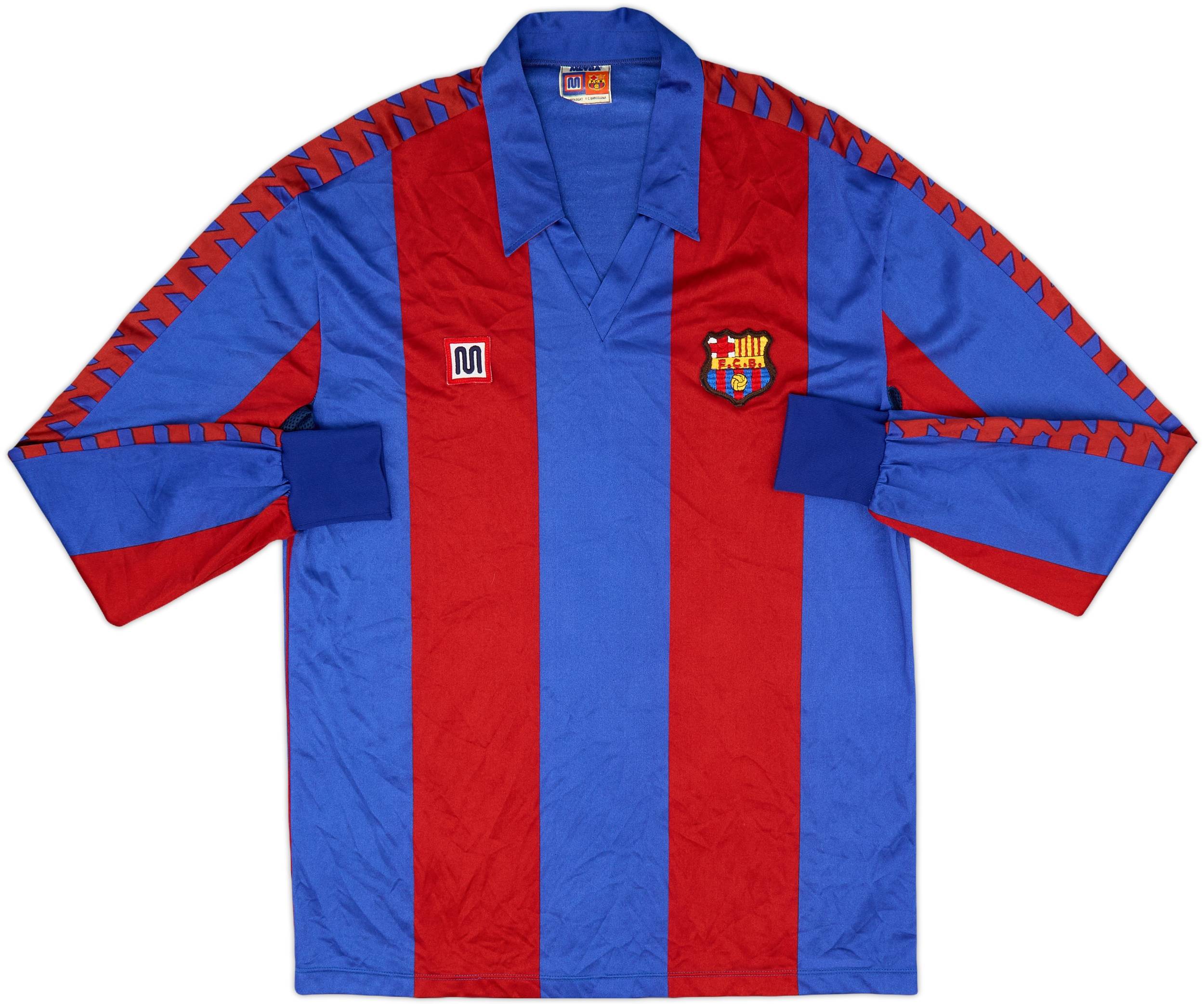大人気アイテム Home Barcelona 1984-89 L/S (XL) - 10/10 - Shirt ウェア