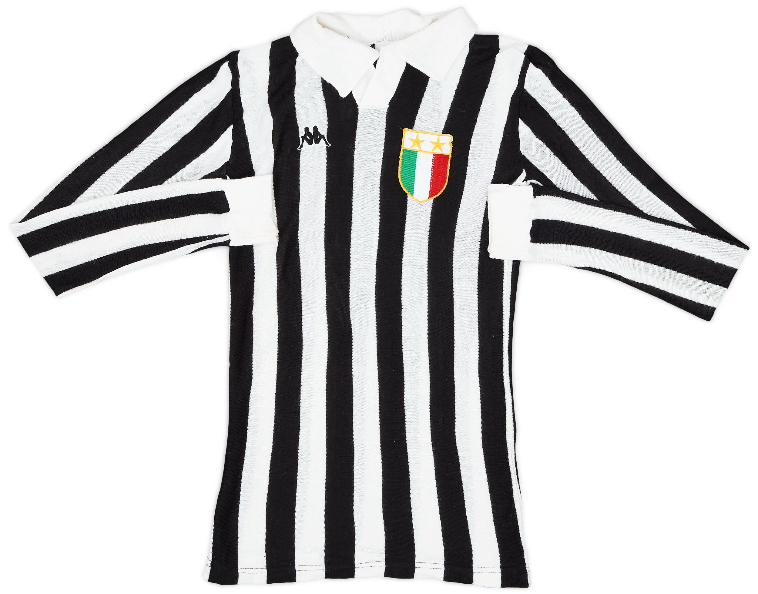 1984-85 Juventus Home L/S Shirt #5 - 8/10 - (S)