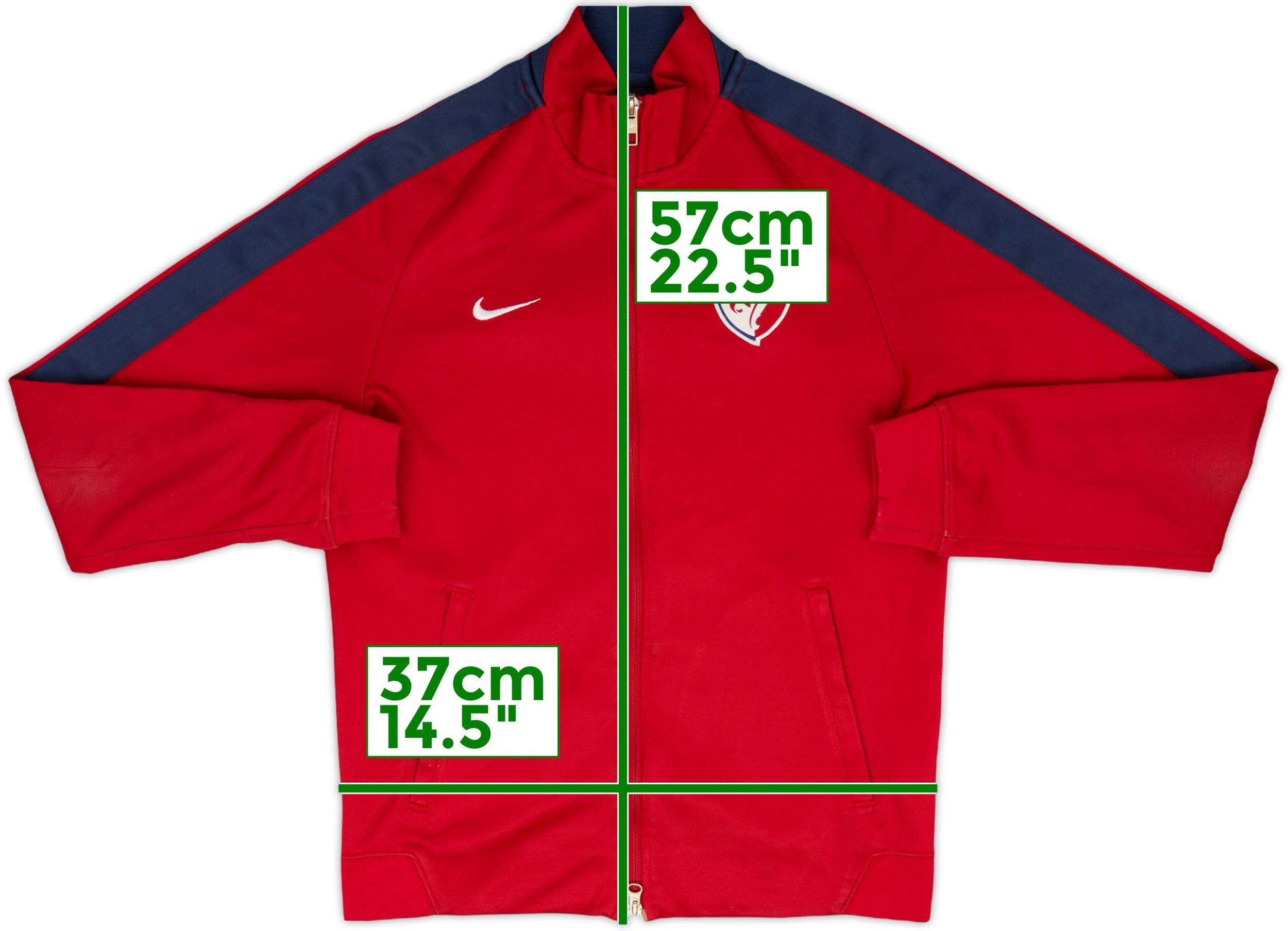ウェア NIKE 14-15 PORTUGAL Track Jacket M 2014-15 Portugal Nike Track Jacket - 7/10 - (S)