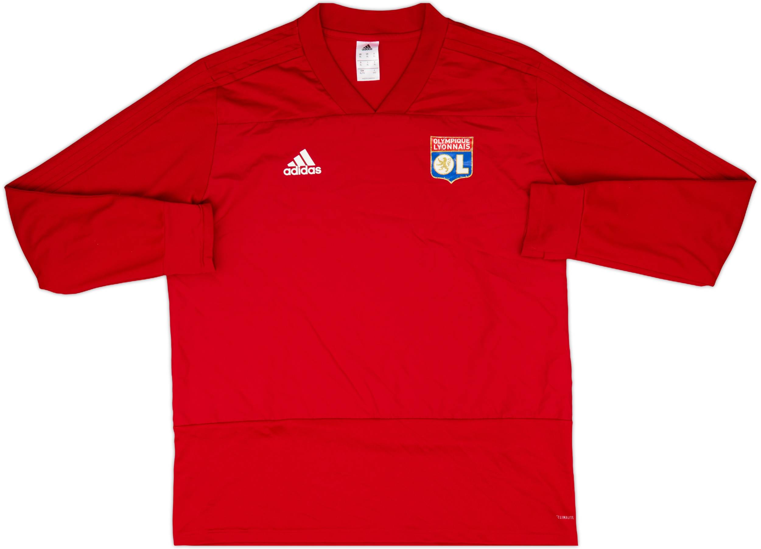 2018-19 Lyon adidas Drill Top - 5/10 - (XL)