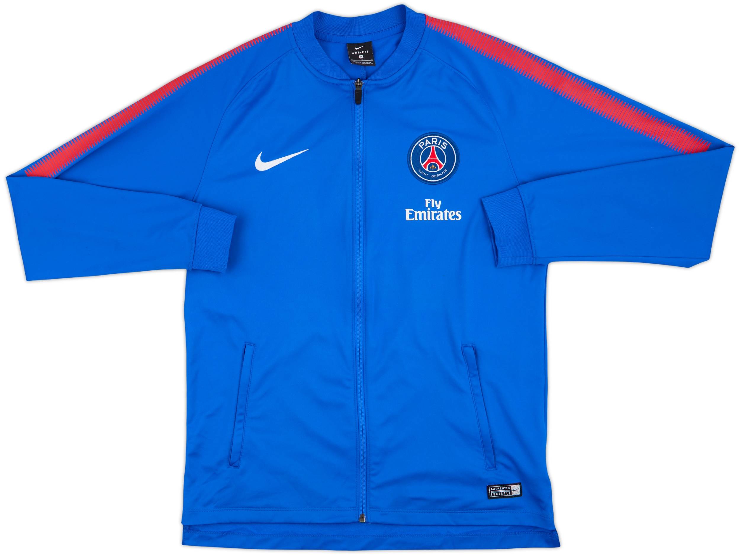 Nike Paris Saint-Germain サッカーウェア Nike Men's PSG 2022 Strike Woven Jacket Midnight Navy/White