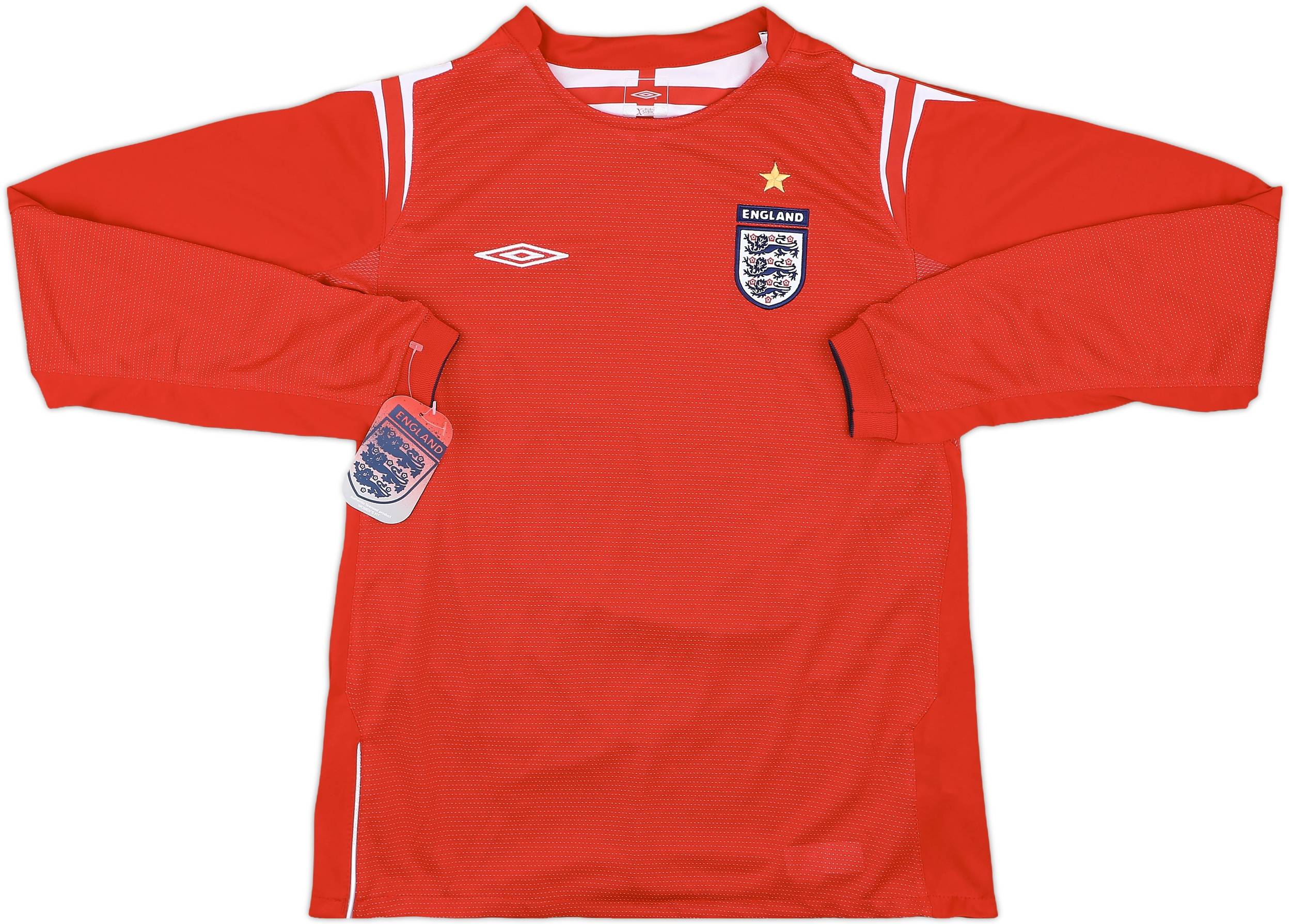 2004-06 England Away L/S Shirt (Women's S)