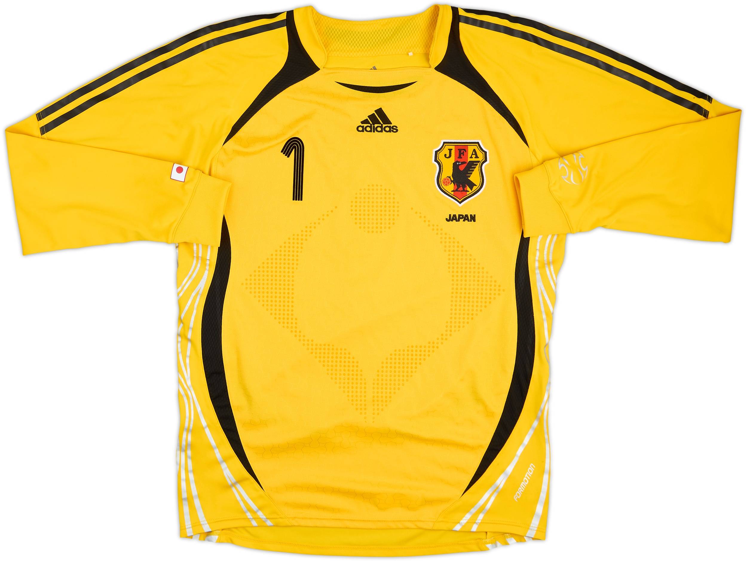 ヴィンテージ　 GKユニフォーム 2006-08 Japan Player Issue GK Shirt #1 - 9/10 - (M)