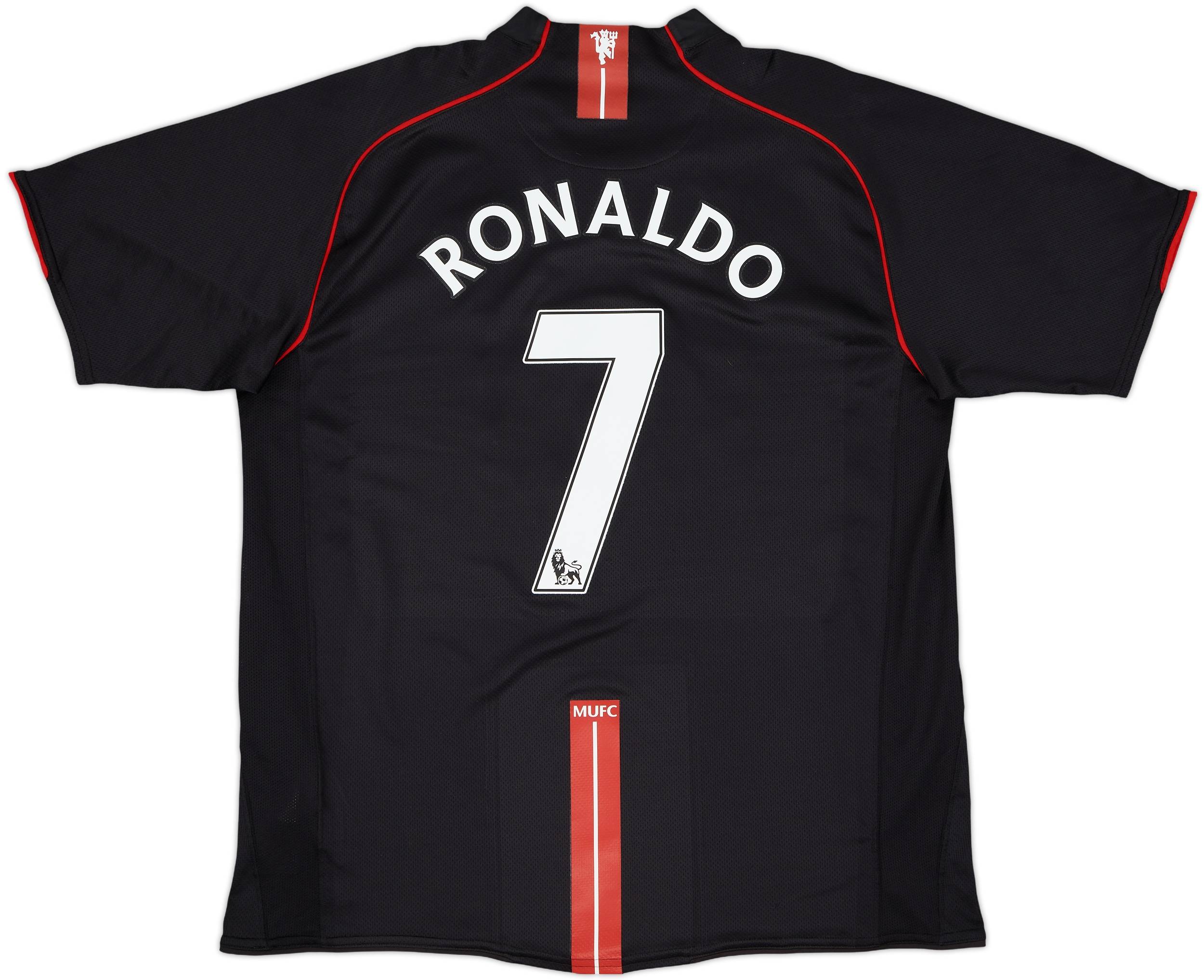 2007-08 Manchester United Away Shirt Ronaldo #7 - 8/10 - (XL)
