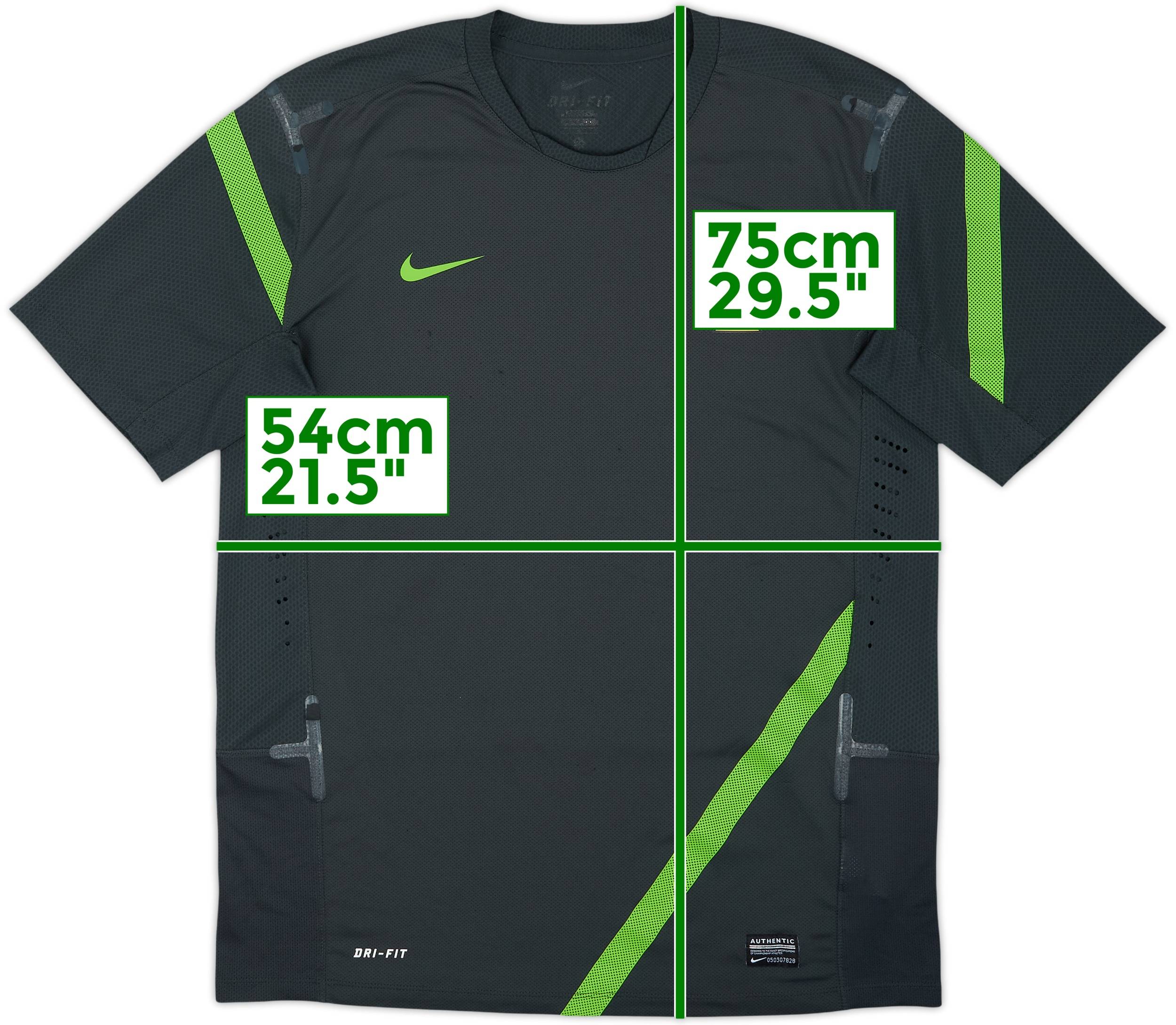 2012-14 Portugal Nike Player Issue Training Shirt - 6/10 - (L)
