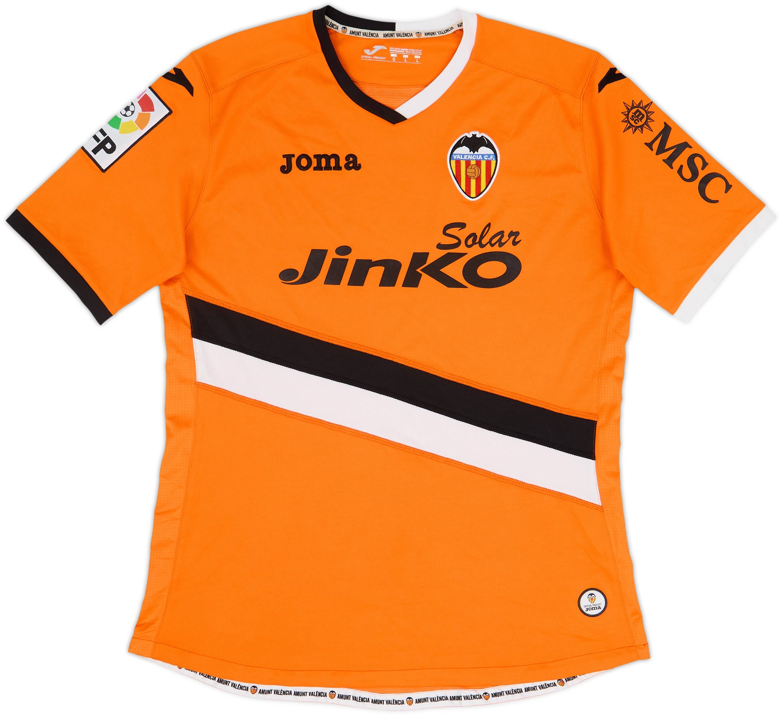 2013-14 Valencia Away Shirt - 7/10 - (L)