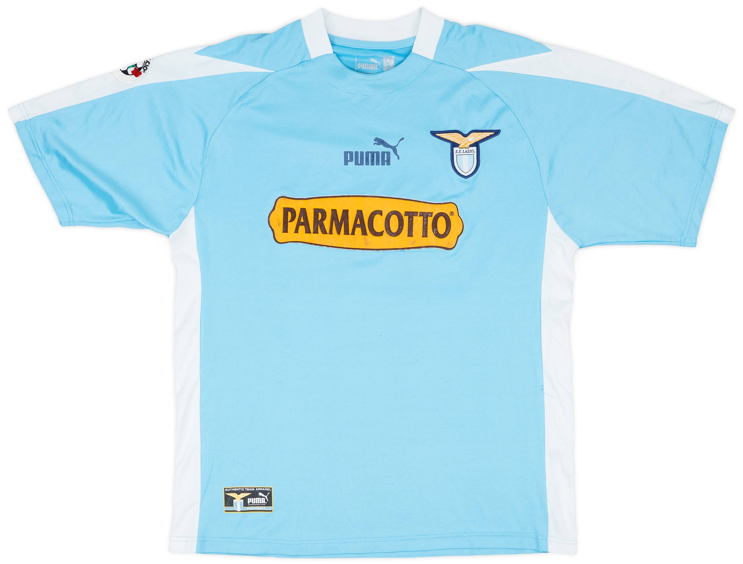 PUMA S.S. Lazio シャツ PARMACOTTO SS LAZIO 2003-2004 New DEFECT Parmacotto shirt camiseta