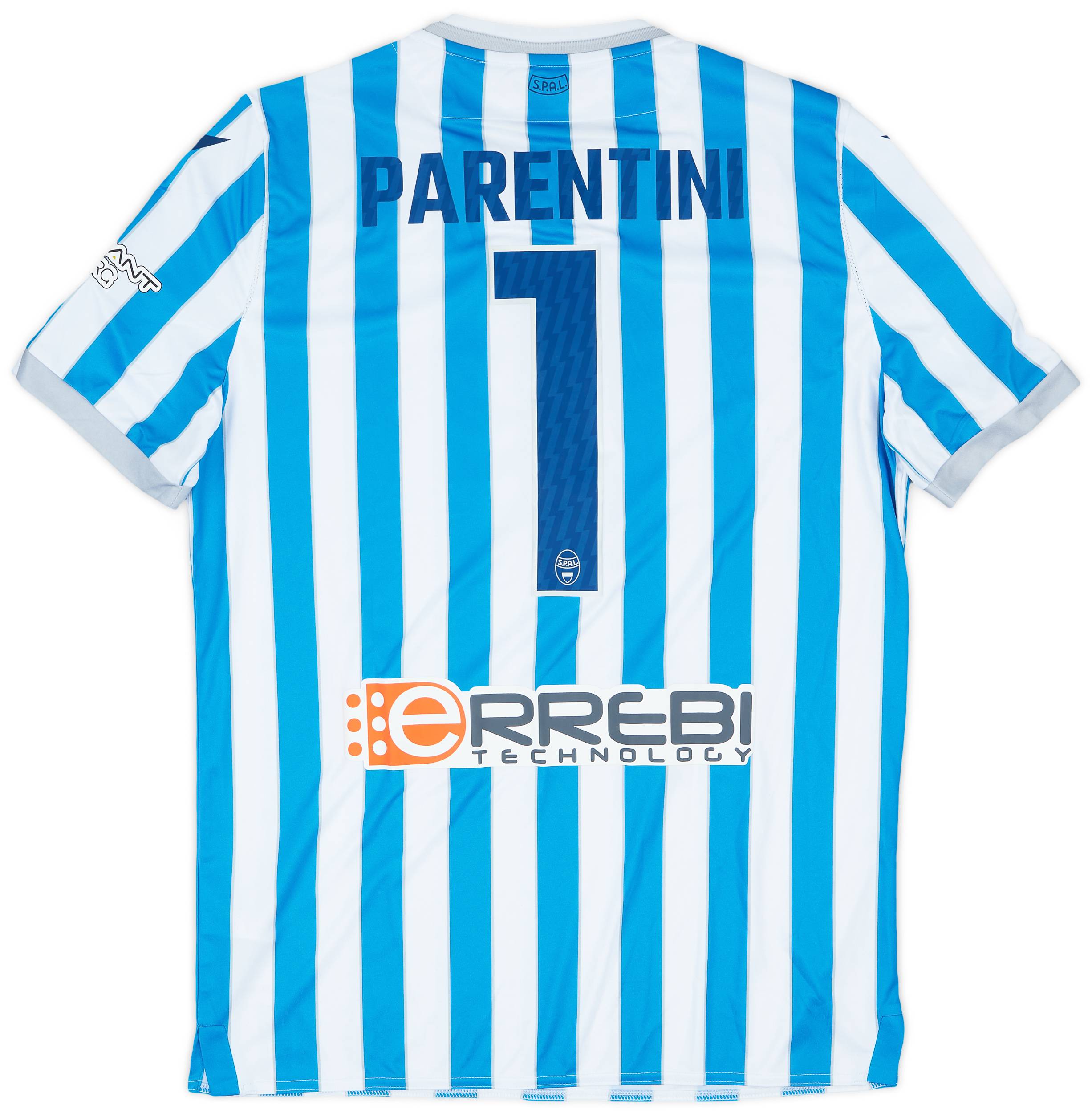 2021-22 SPAL Home Shirt Parentini #1 - 8/10 - (L)