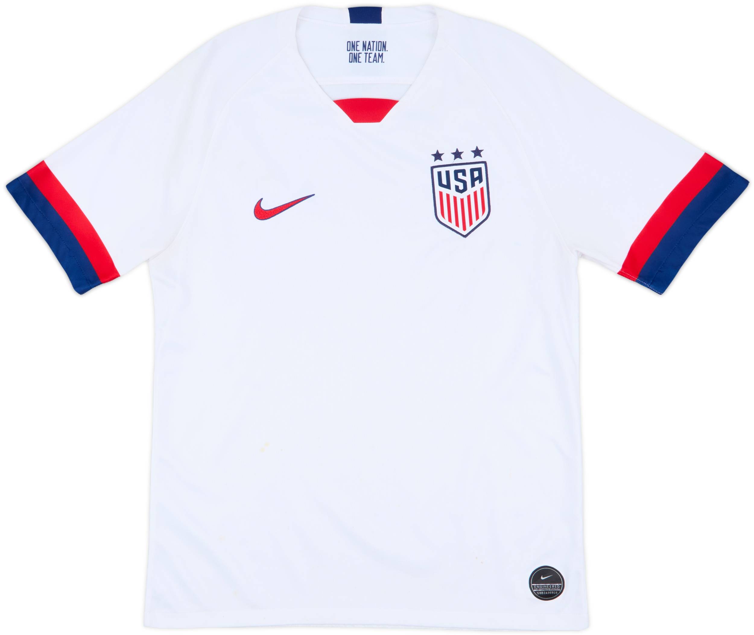 2019-20 USA Home Shirt - 4/10 - (M)