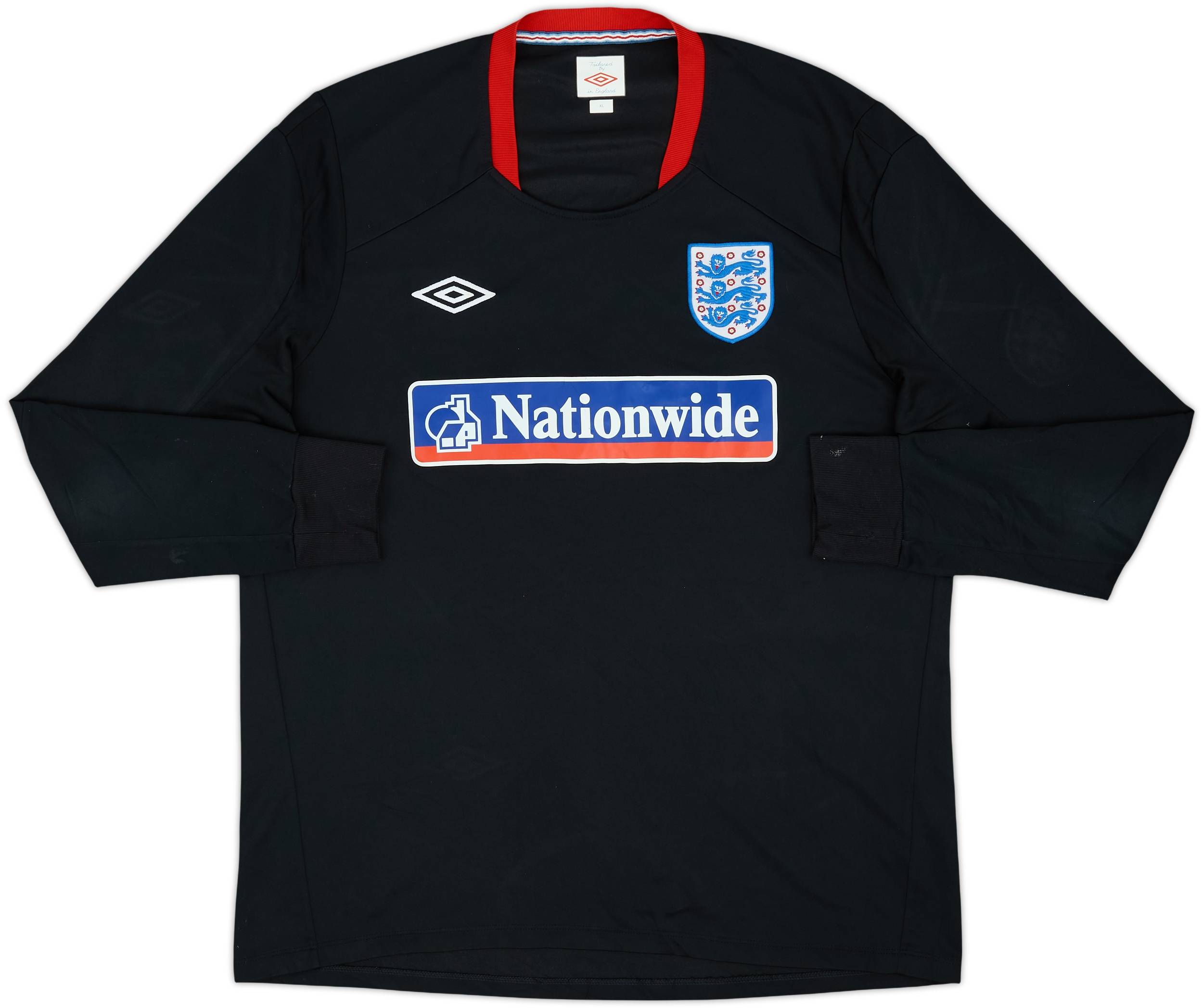 2010-11 England Umbro Training L/S Shirt - 7/10 - (XL)