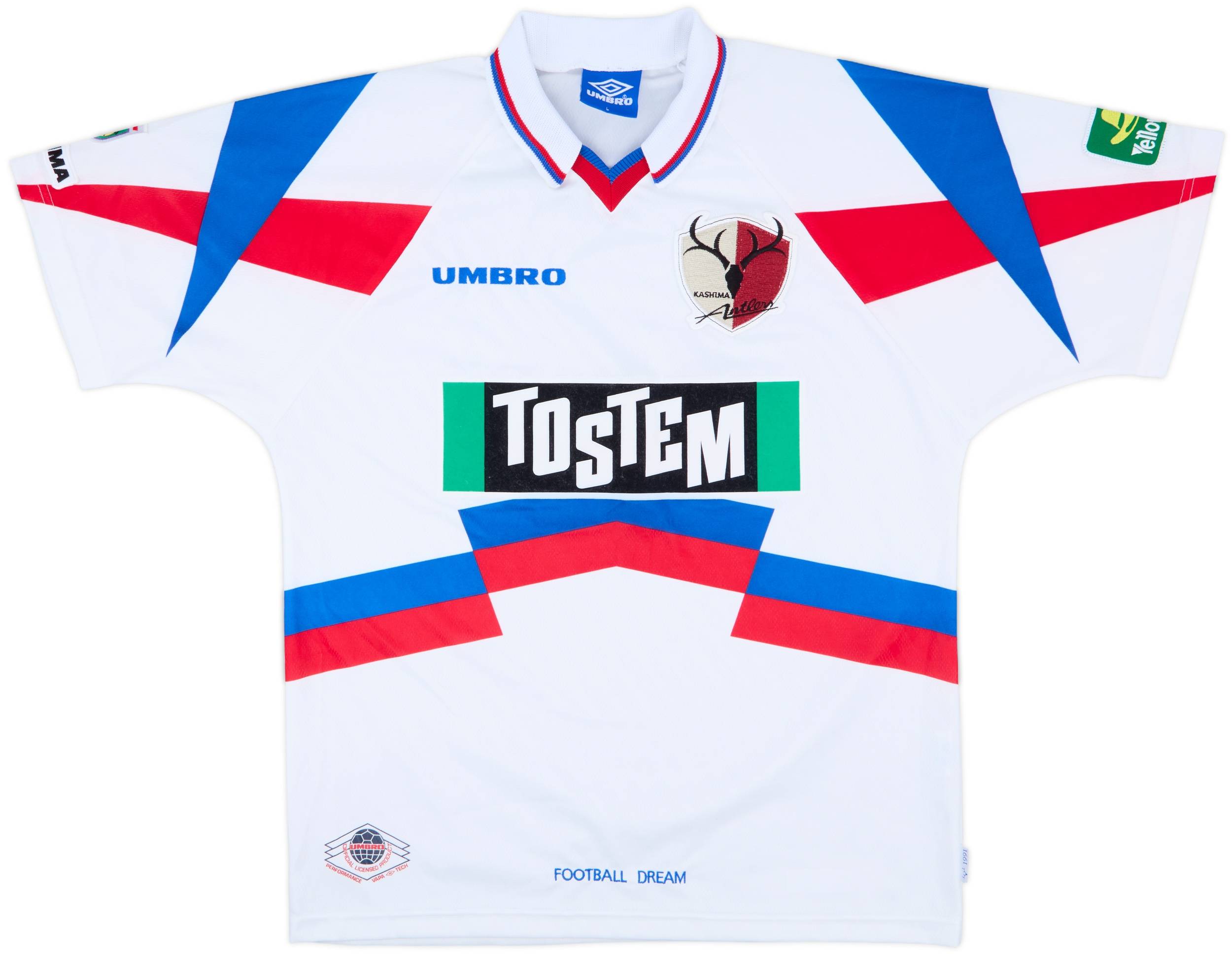 1997 Kashima Antlers Away Shirt - 9/10 - (L)