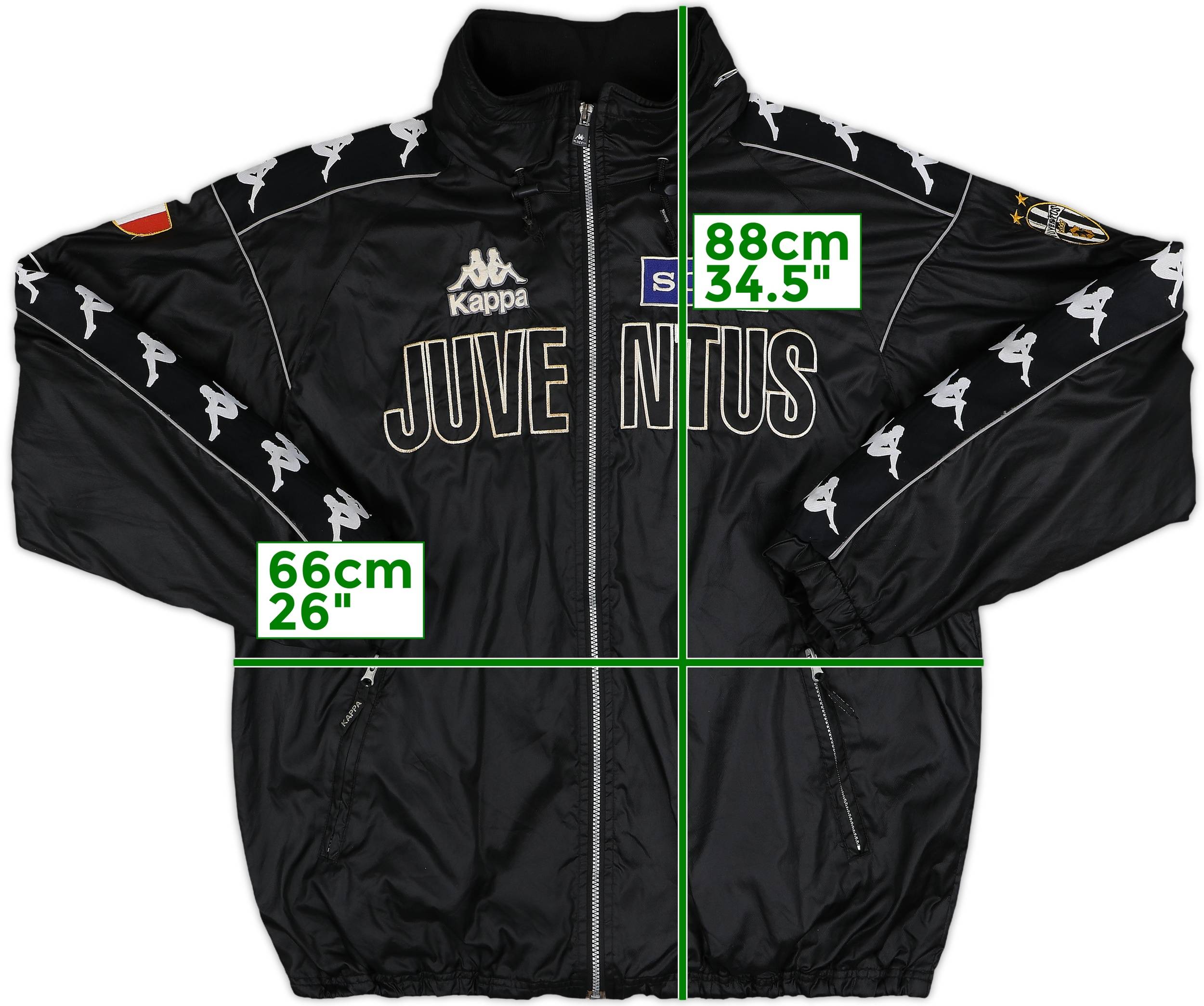 1997-98 Juventus Kappa Hooded Rain Jacket - 8/10 - (XL)