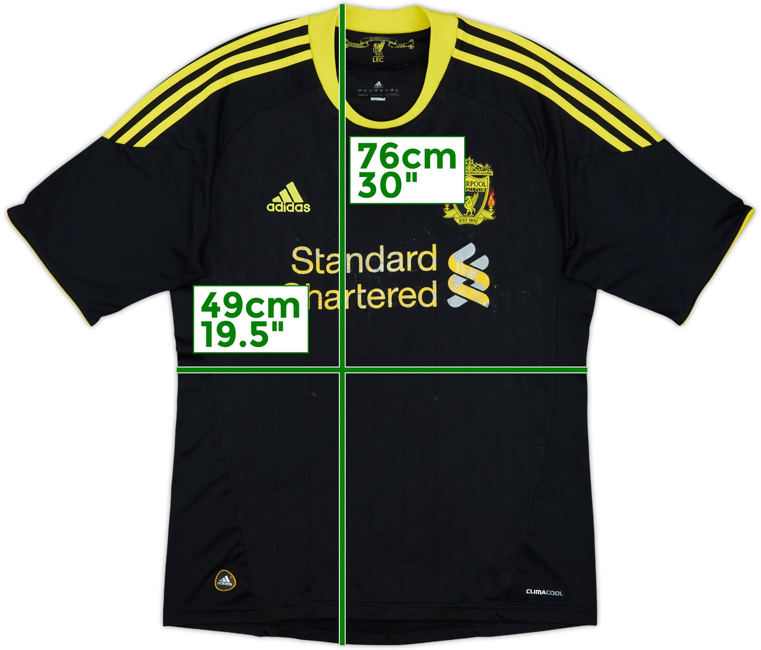 2010-11 Liverpool Third Shirt - 4/10 - (M)