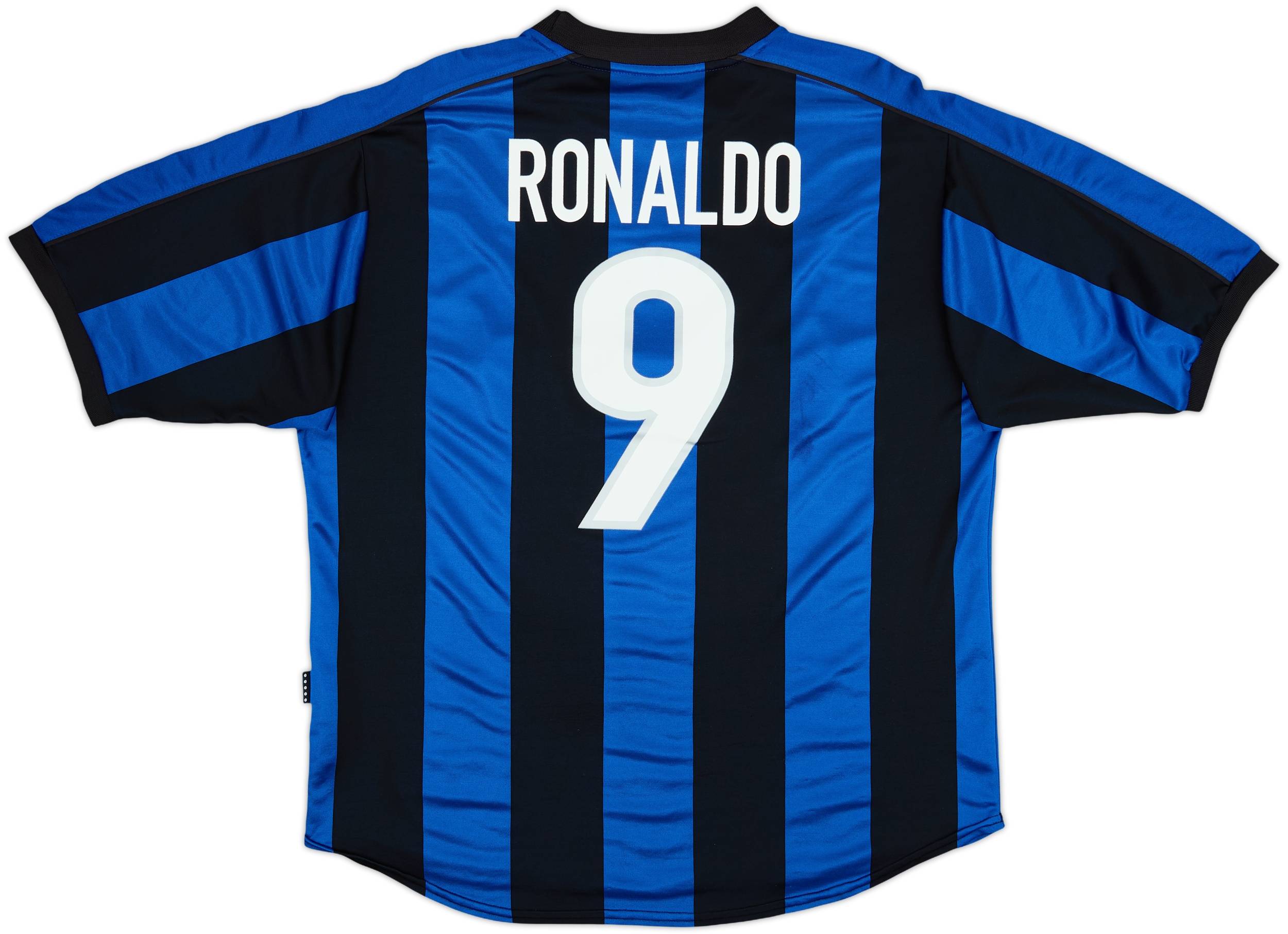 1999-00 Inter Milan Home Shirt Ronaldo #9 - 8/10 - (XL)