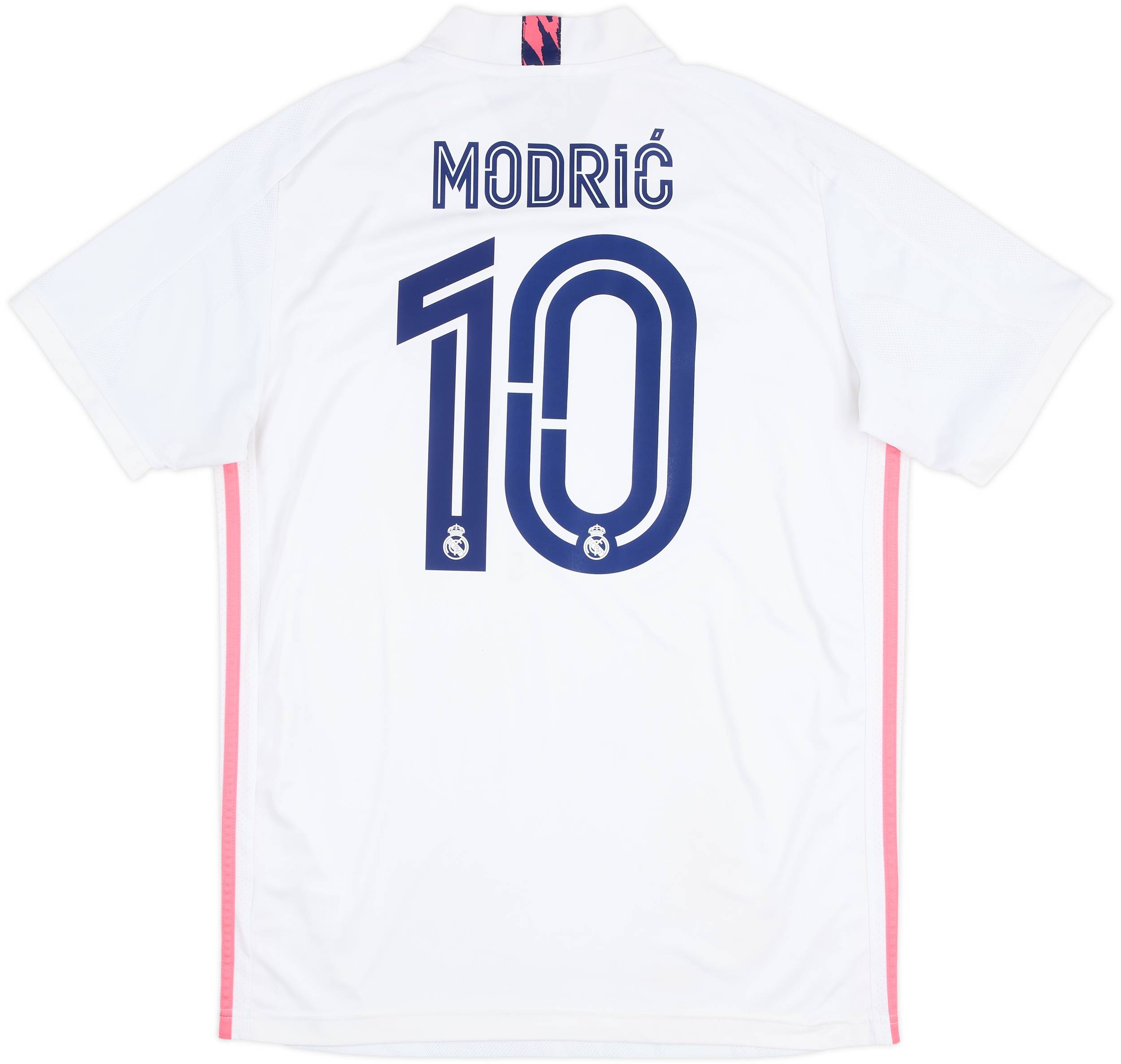 2020-21 Real Madrid Home Shirt Modric #10 - 6/10 - (L)