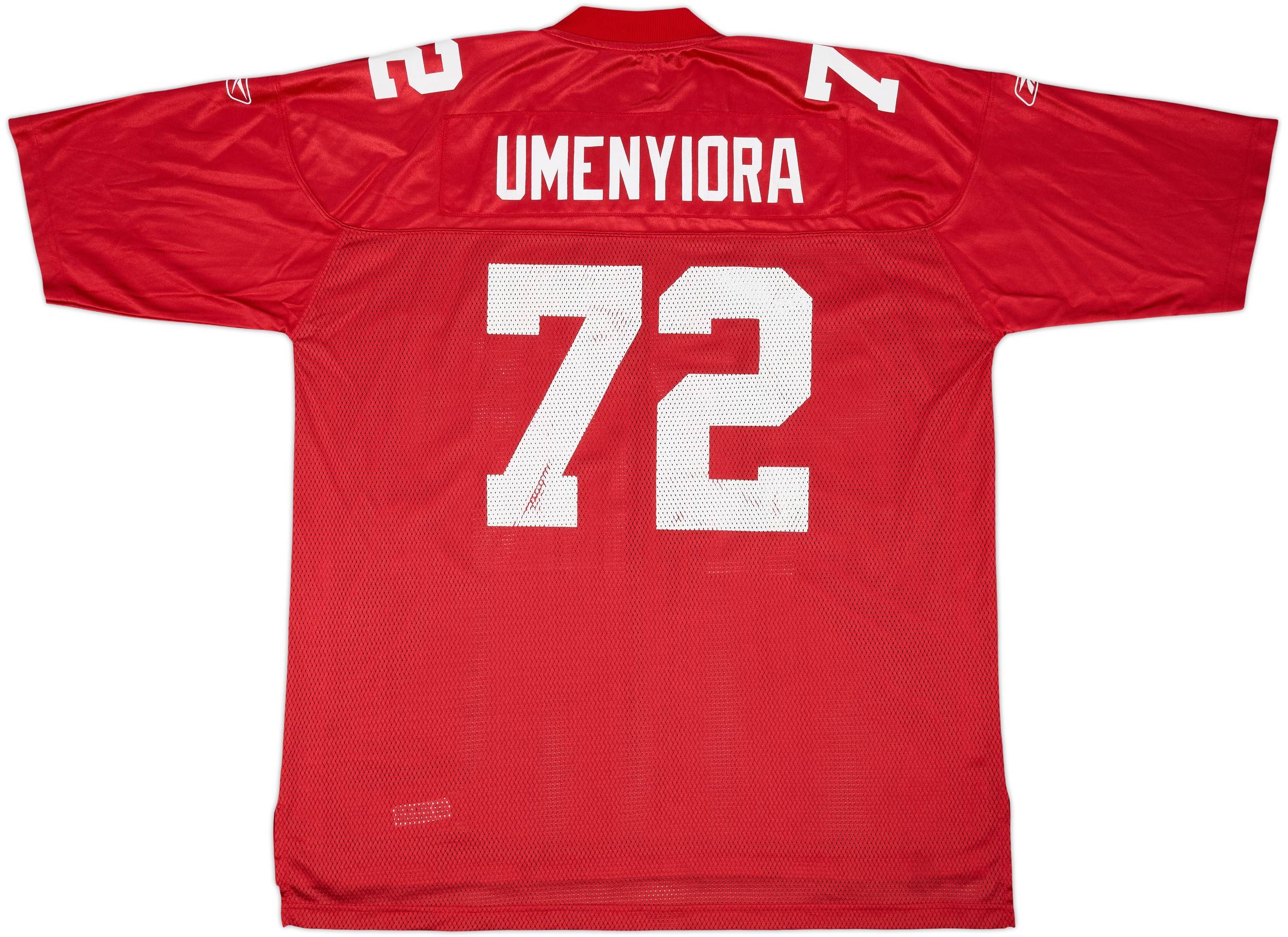 2005-06 New York Giants Umenyiora #72 Reebok On Field Alternate