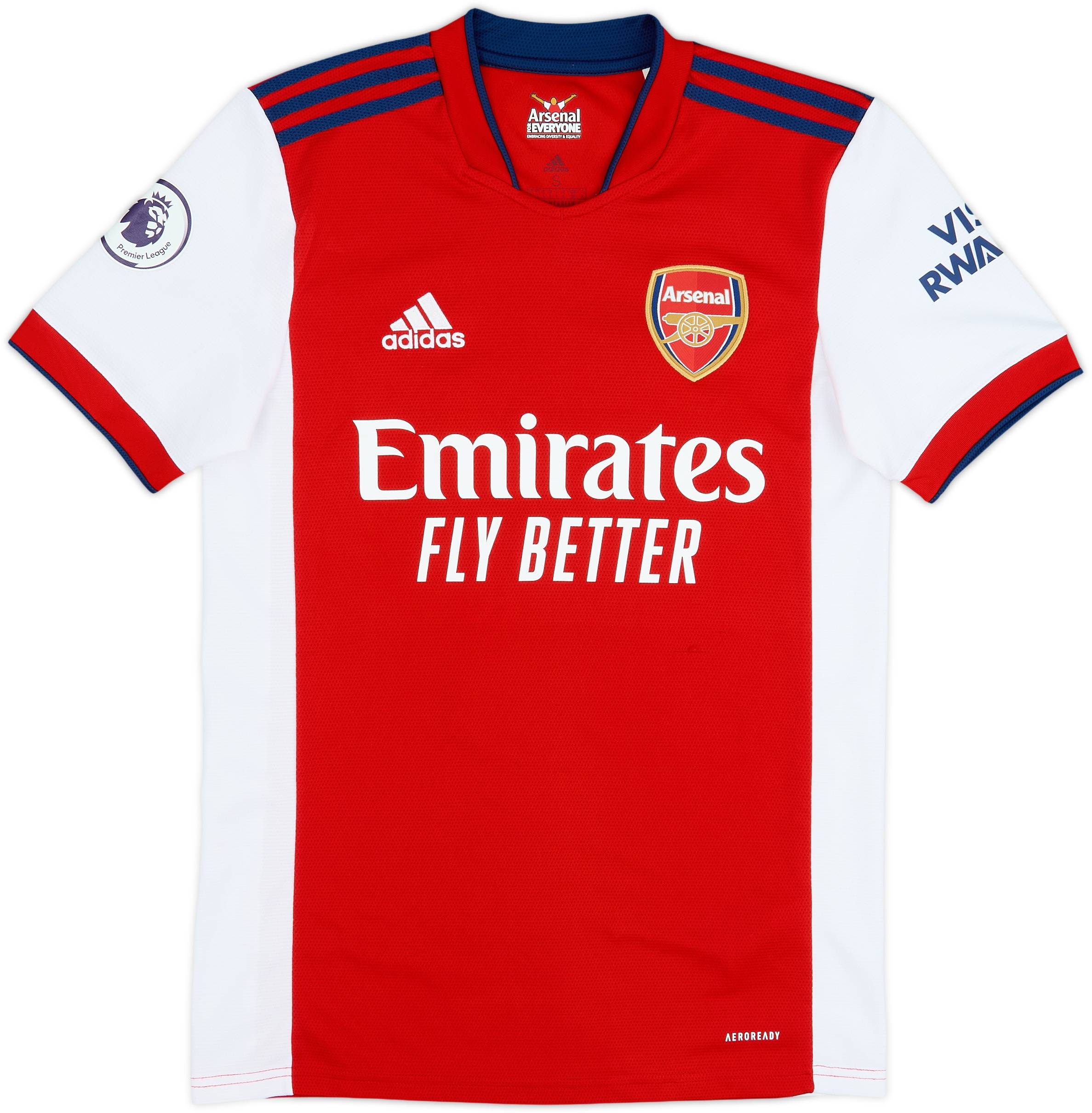 2021-22 Arsenal Home Shirt Smith Rowe #10 - 9/10 - (S)