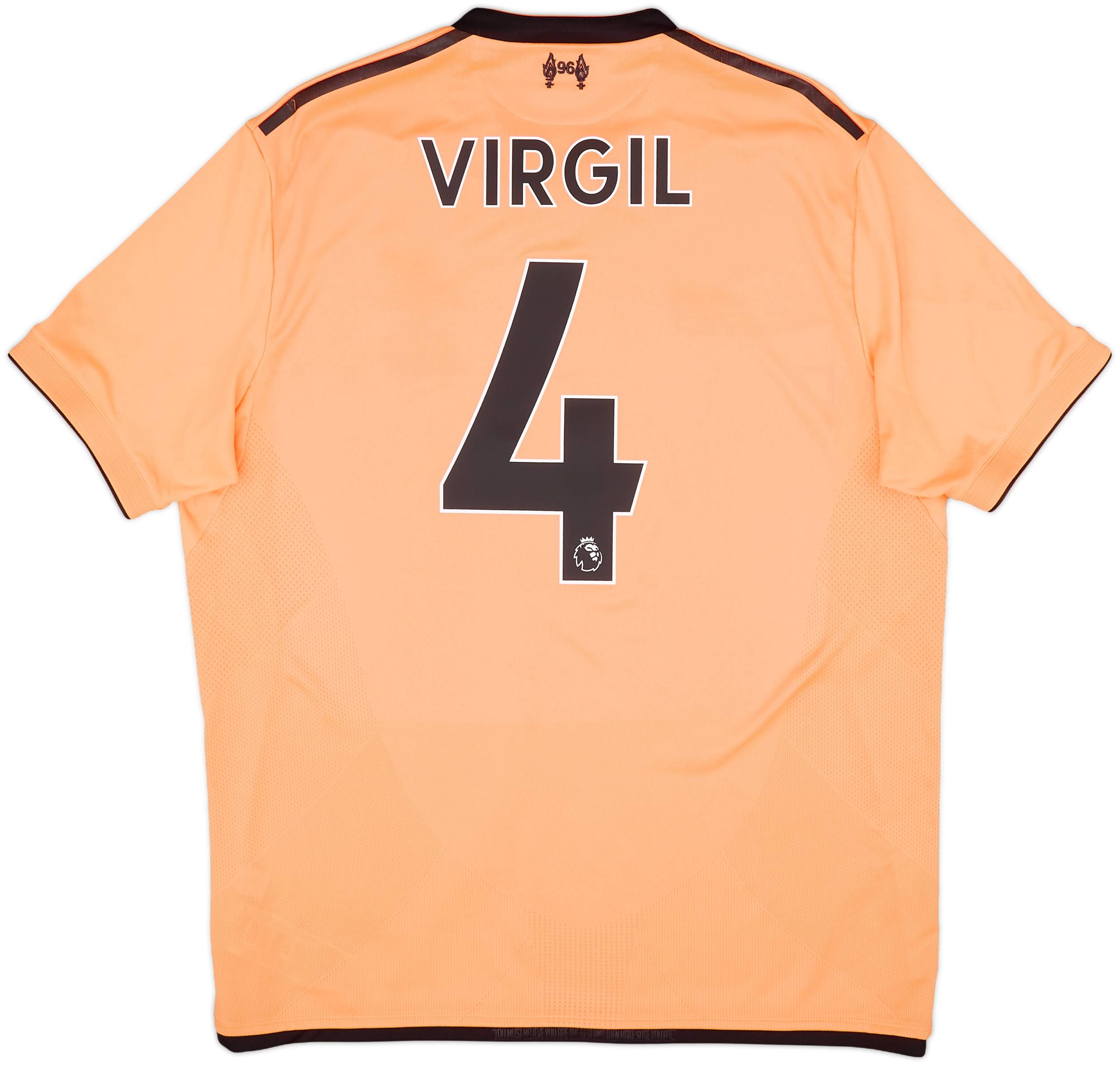 2017-18 Liverpool 125 Years Third Shirt Virgil #4 - 8/10 - (L)