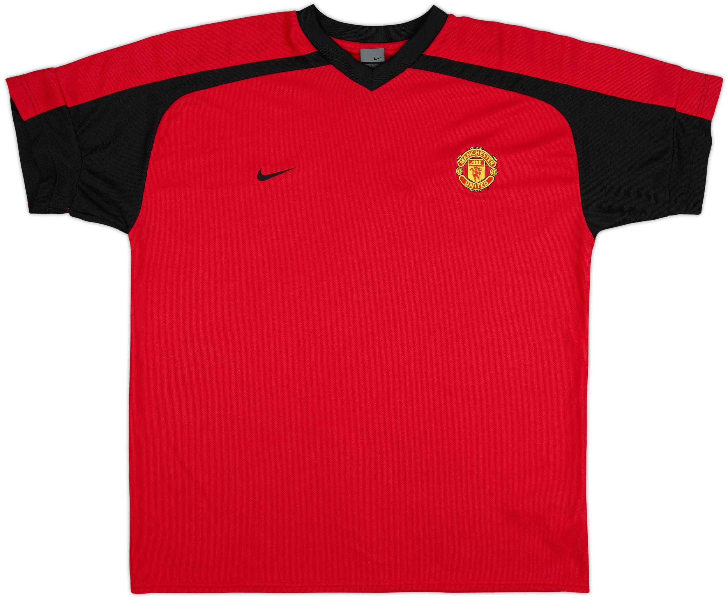 2004-05 Manchester United Nike Training Shirt - 8/10 - (XL)