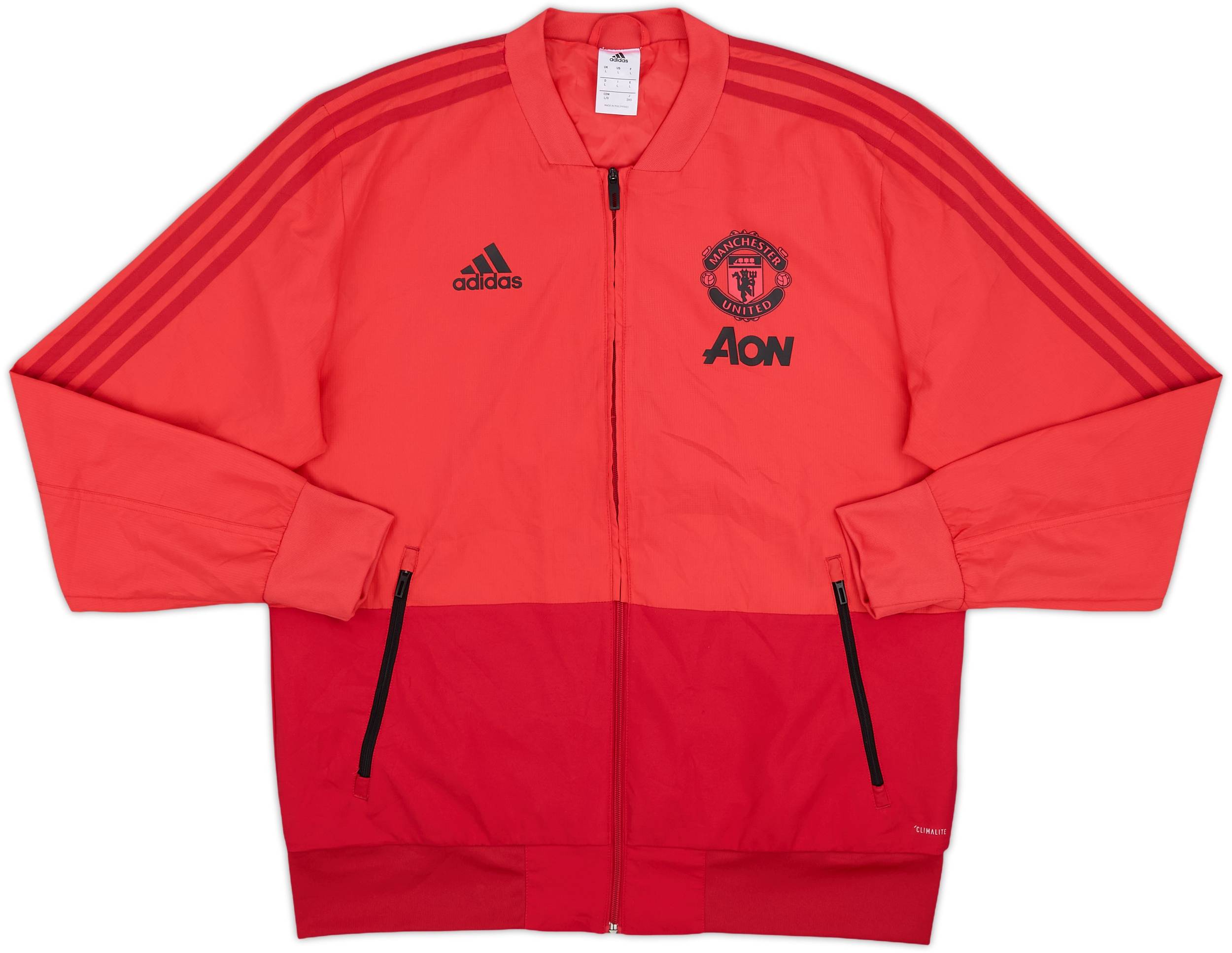【dead stock】manchester united jacket Manchester United adidas 2023/24 DNA Raglan Full-Zip