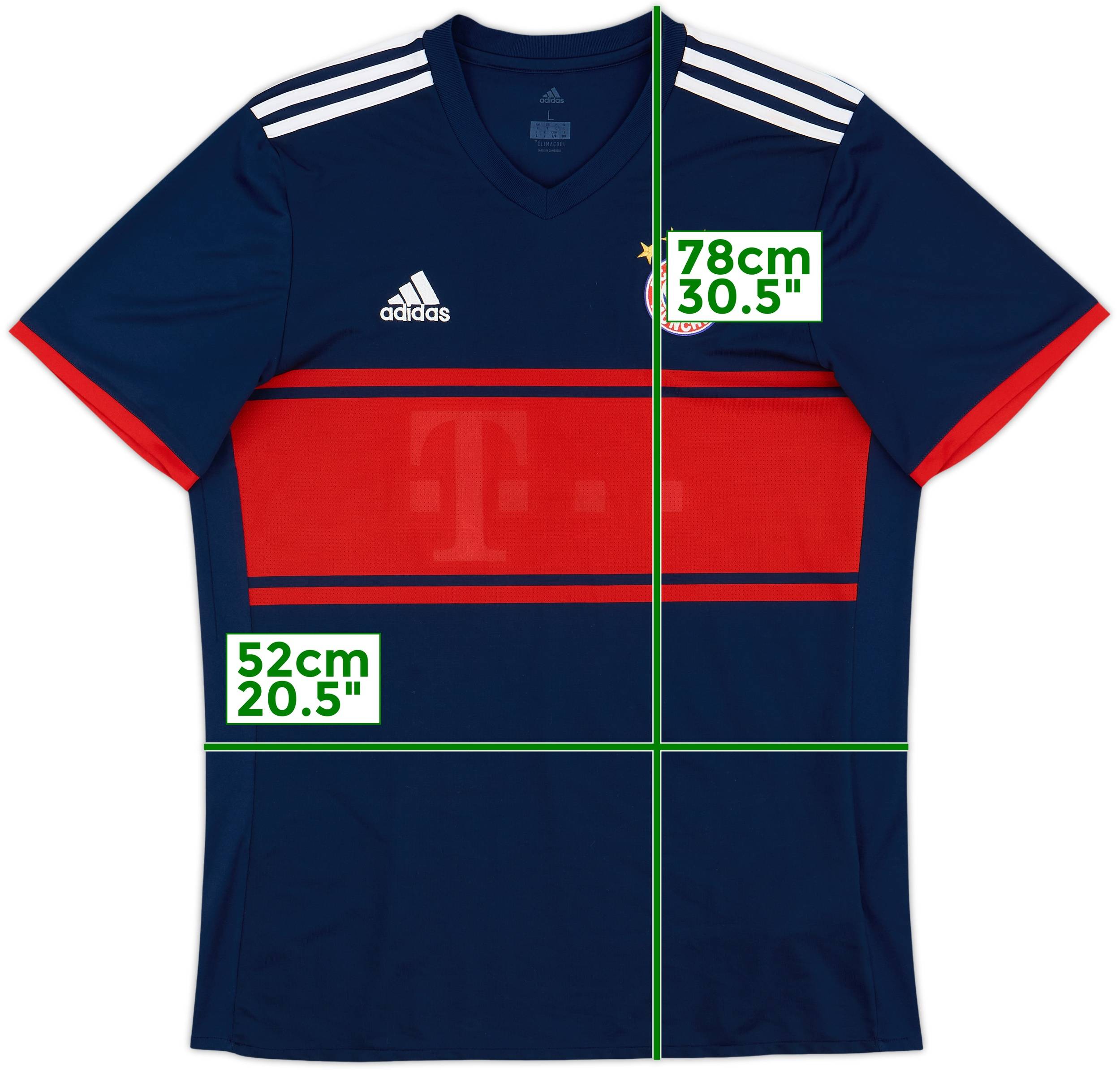 2017-18 Bayern Munich Away Shirt - 4/10 - (L)