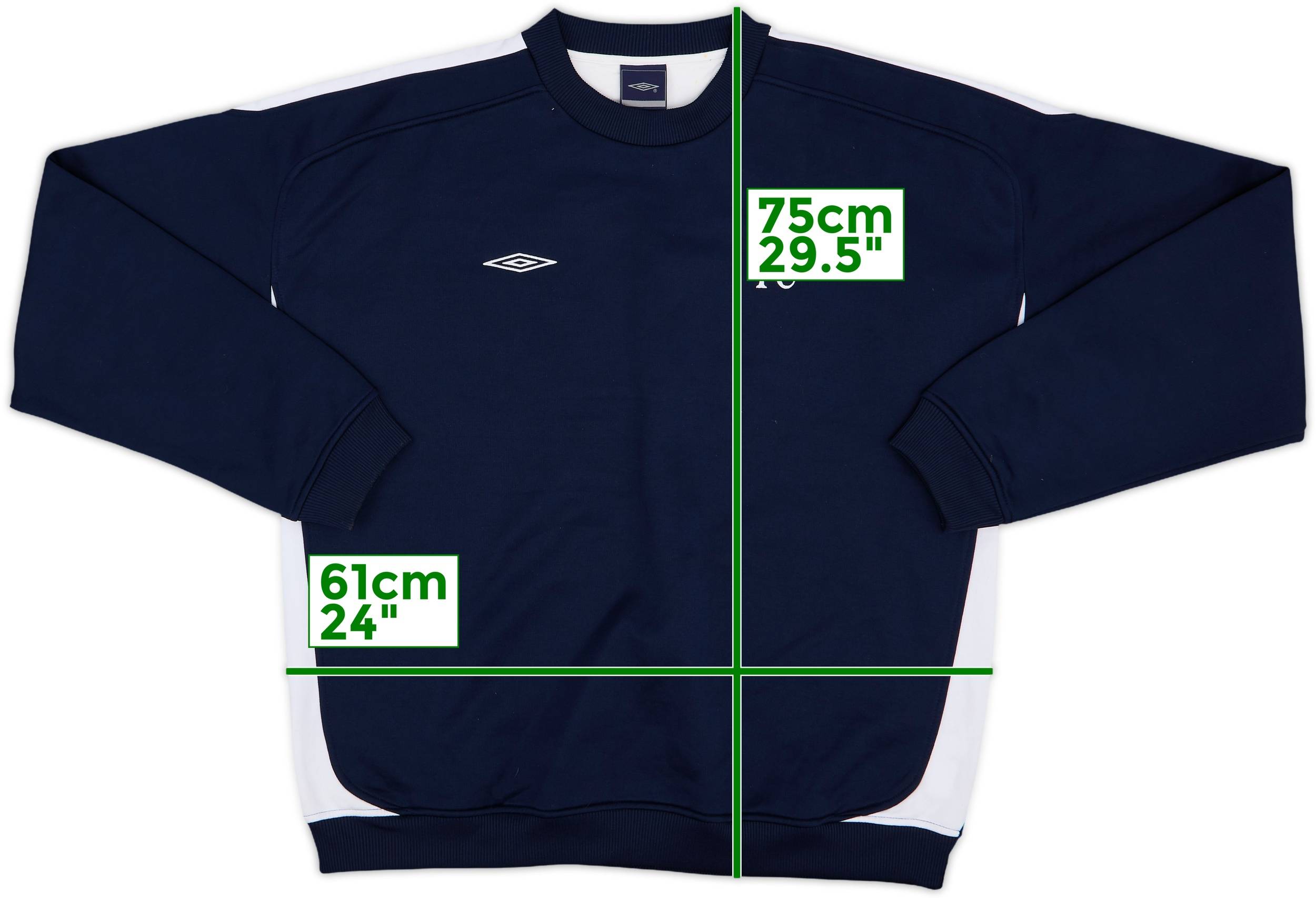 2004-05 Chelsea Umbro Sweat Top - 7/10 - (XL)