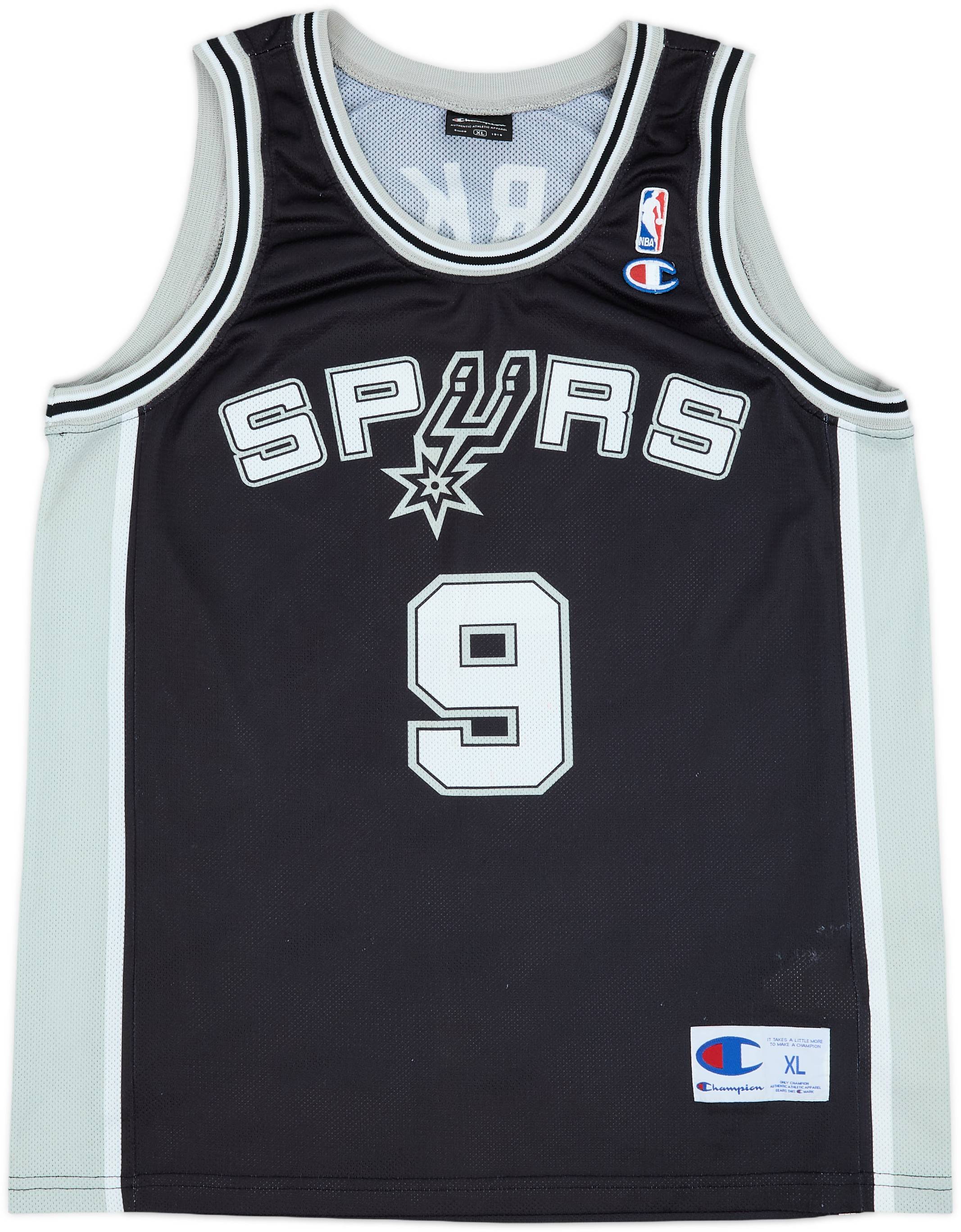 2002-10 San Antonio Spurs Parker #9 Champion Away Jersey - 9