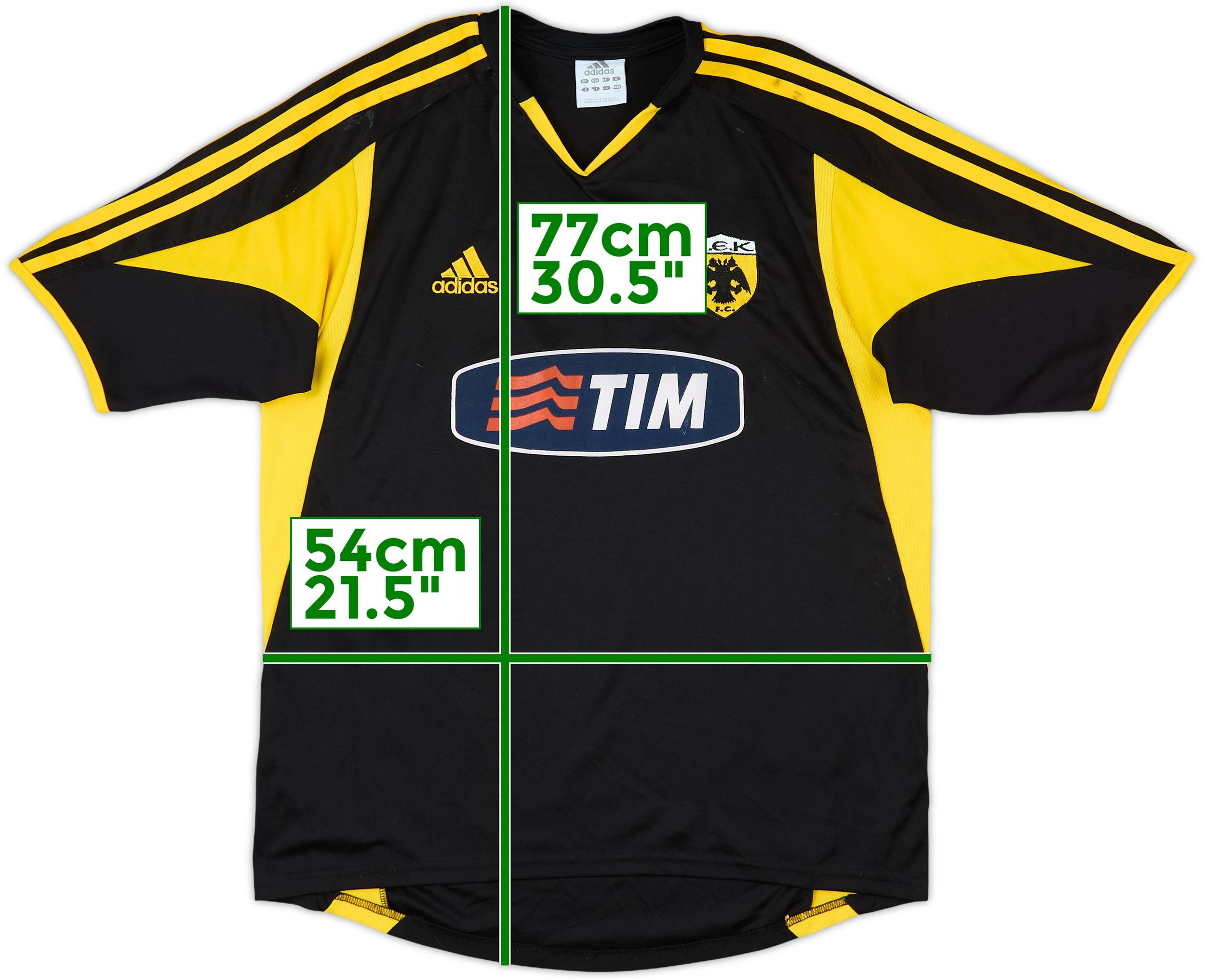 2005-06 AEK Athens Away Shirt - 6/10 - (L)