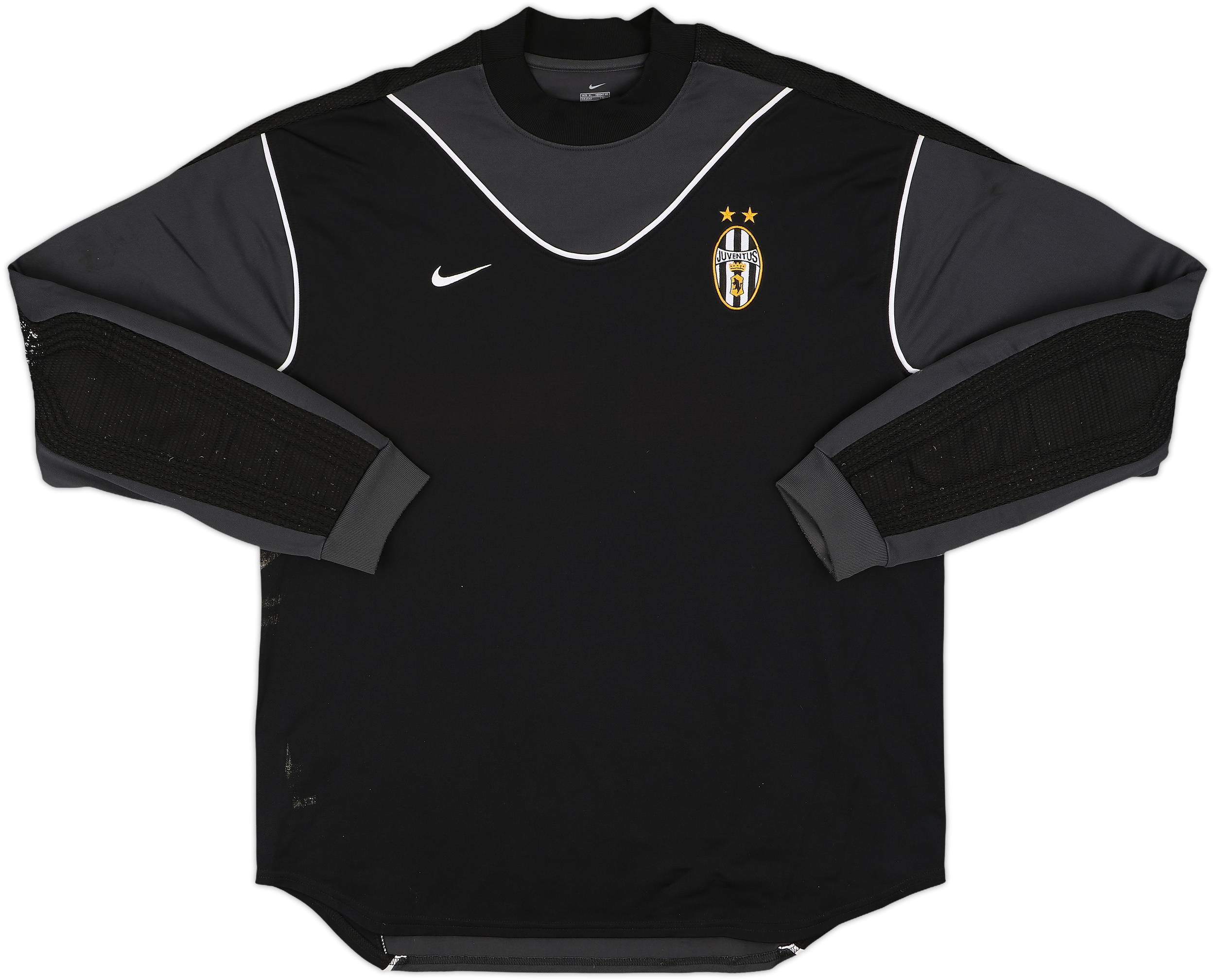 c*e様 エトレア BUFFON 1 サッカーシャツ 2002-03 Juventus Signed GK Shirt Buffon #1 - 8/10 - (L)
