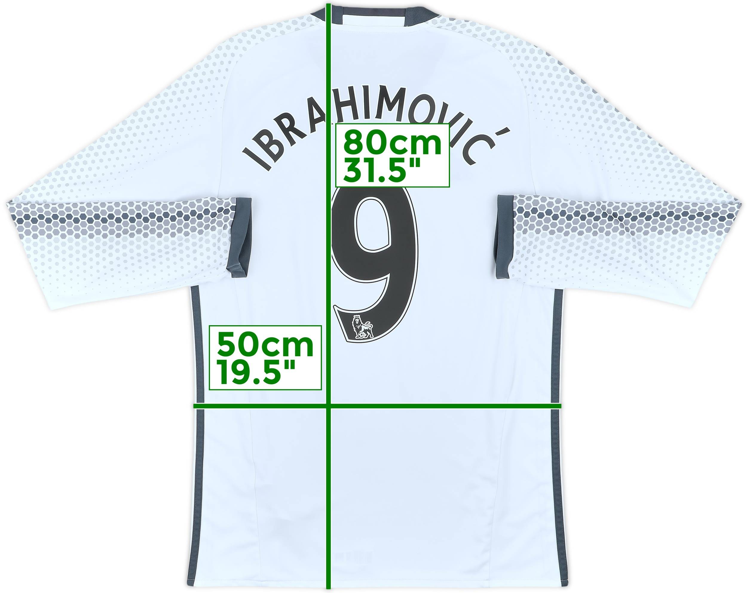 2016-17 Manchester United Third L/S Shirt Ibrahimovic #9 - 9