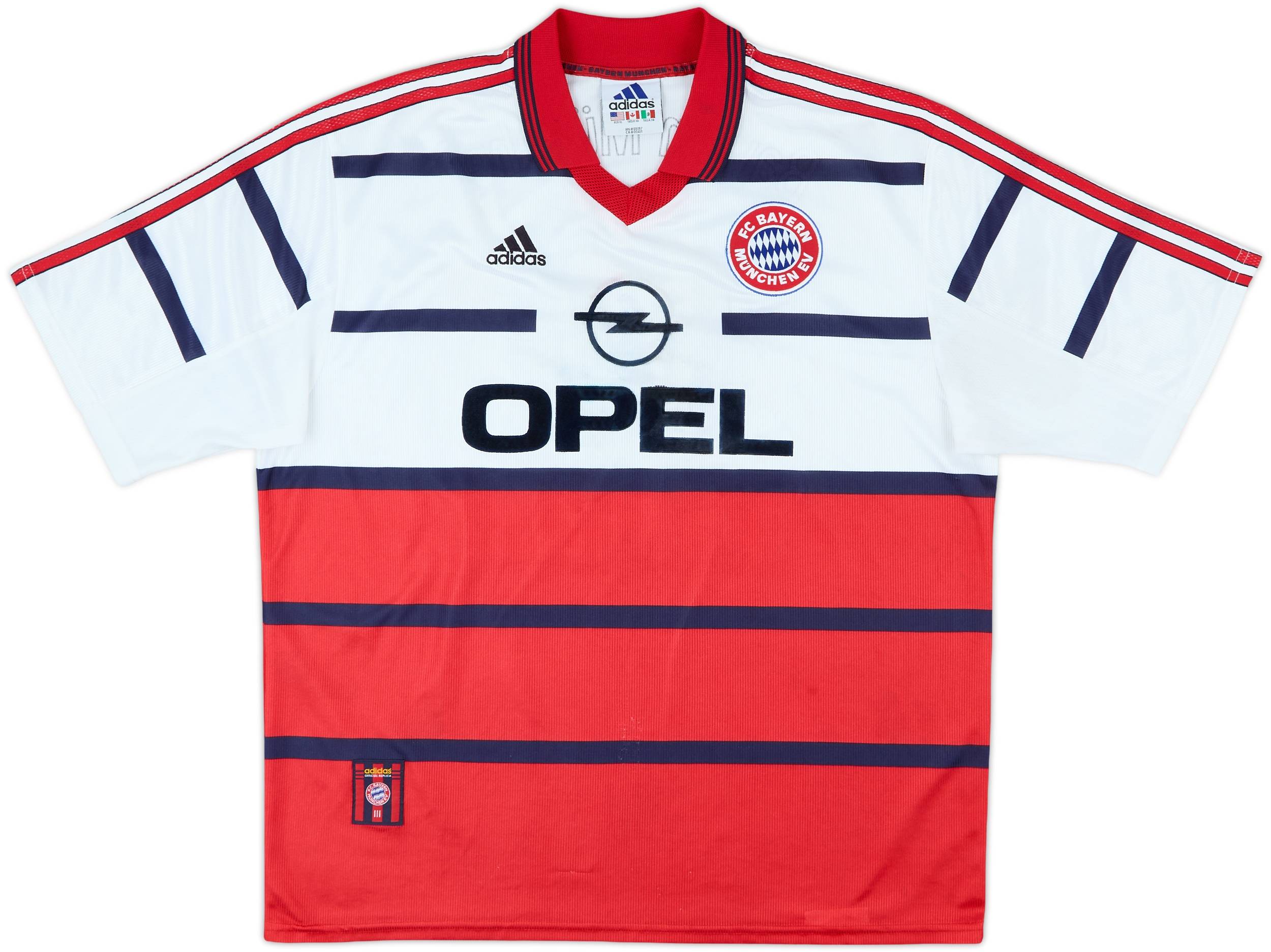 FC Bayern München   98-00 AWAY Matthäus 1998-00 Bayern Munich Away Shirt Matthaus #10 - 5/10 - (XL)