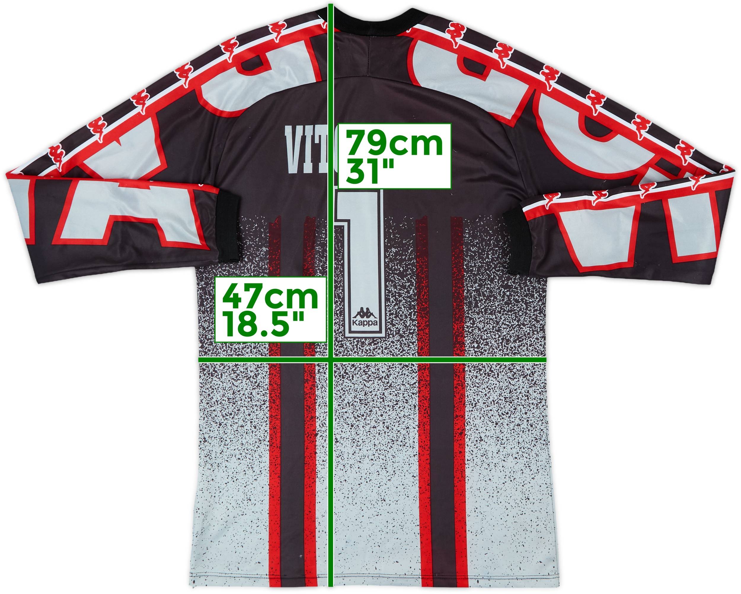 1996-97 Barcelona Basic GK Shirt Vitor Baia #1 - 9/10 - (S)