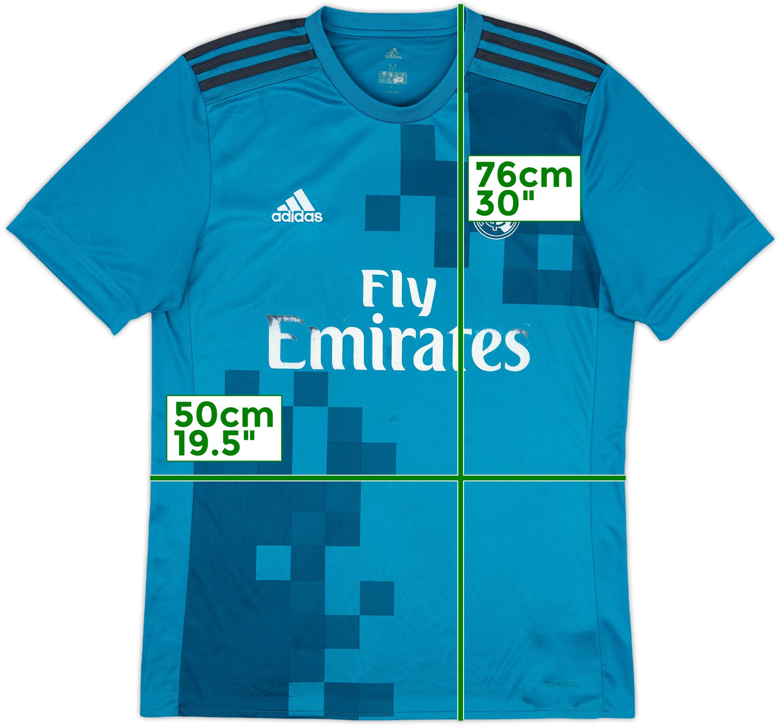 【現地購入品】　adidas Real Madrid シャツ 2017-18 Real Madrid Third Shirt - 4/10 - (M)