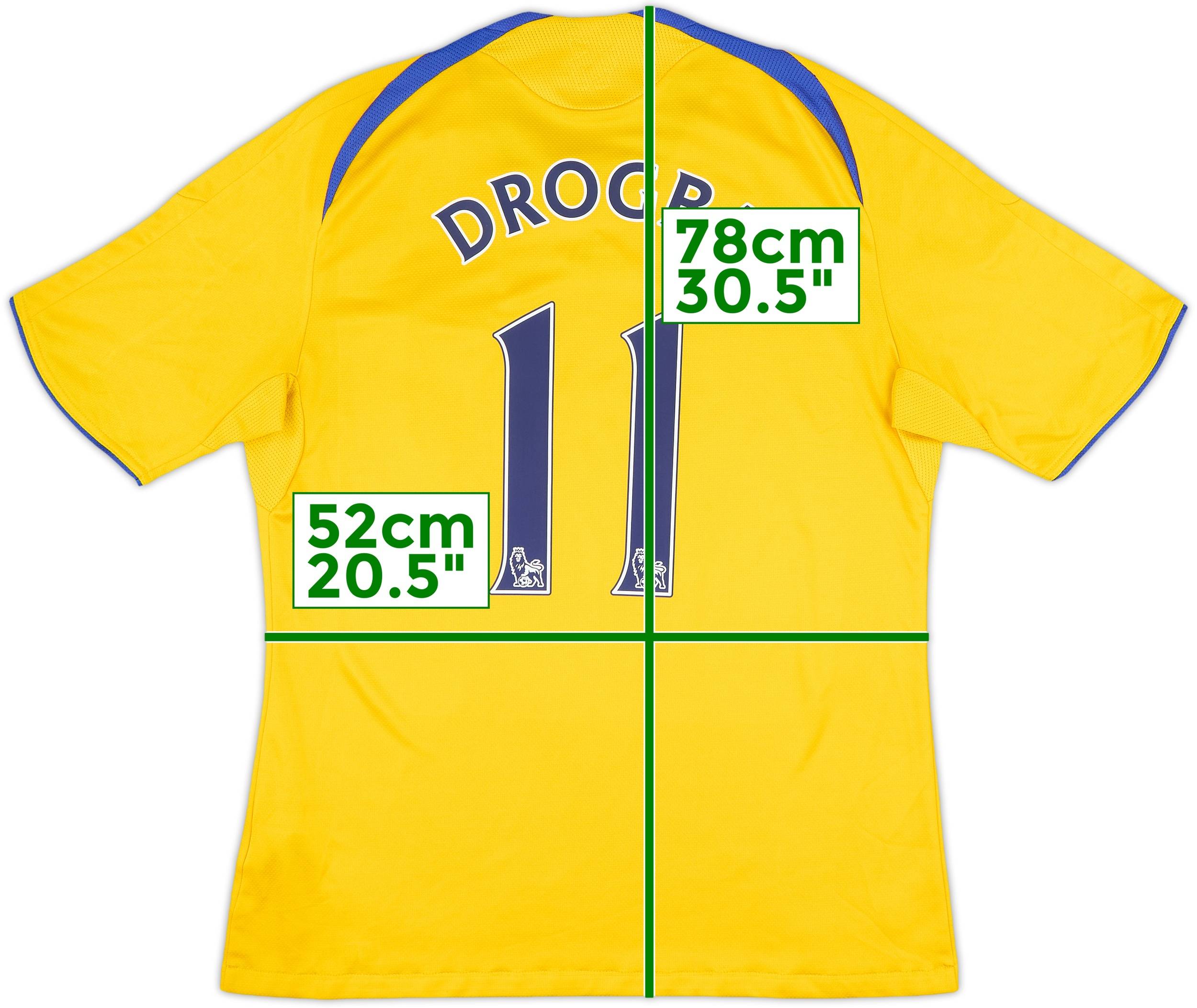 2008-09 Chelsea Third Shirt Drogba #11 - 8/10 - (L)