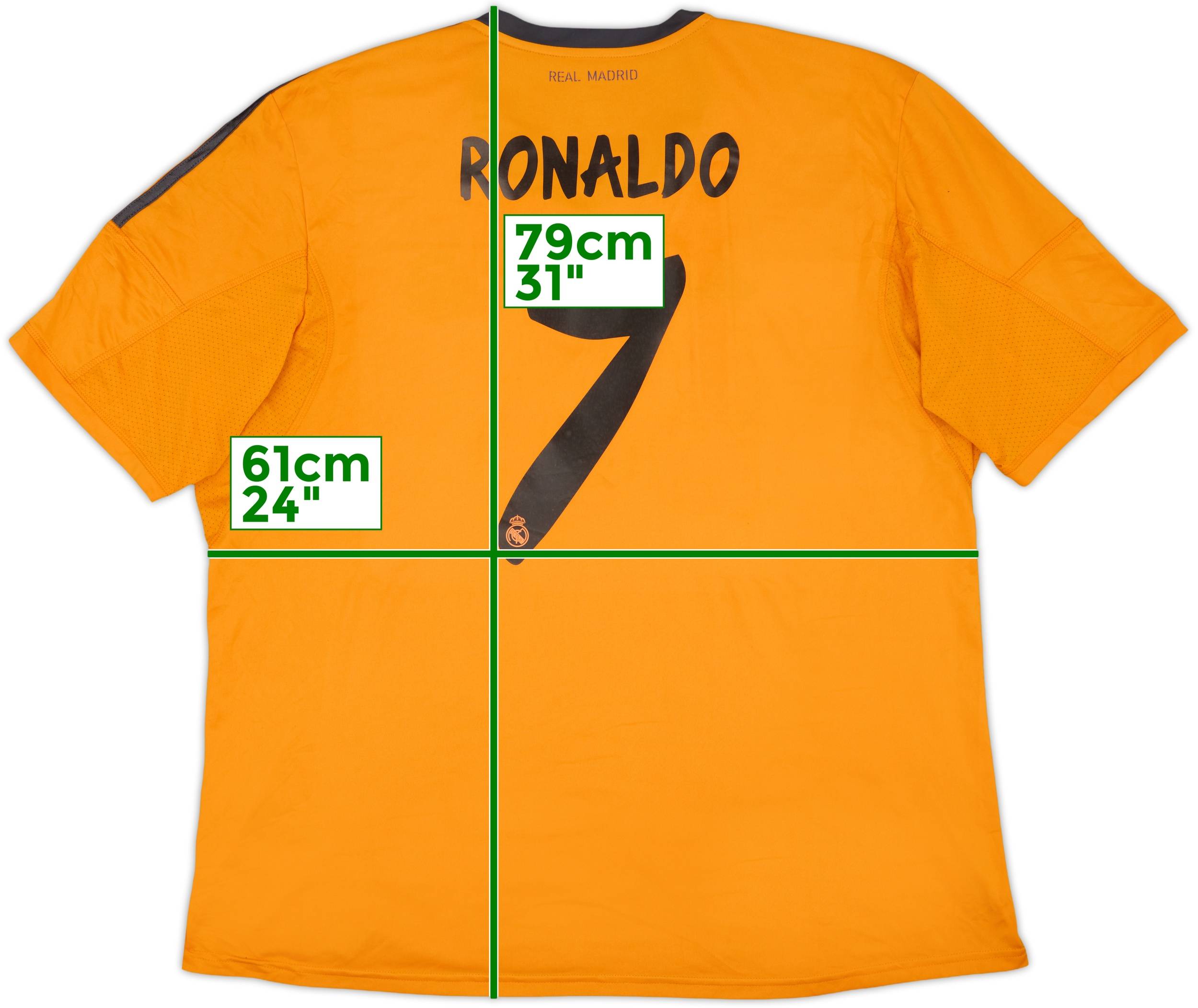 2013-14 Real Madrid Third Shirt Ronaldo #7 - 6/10 - (XXL)