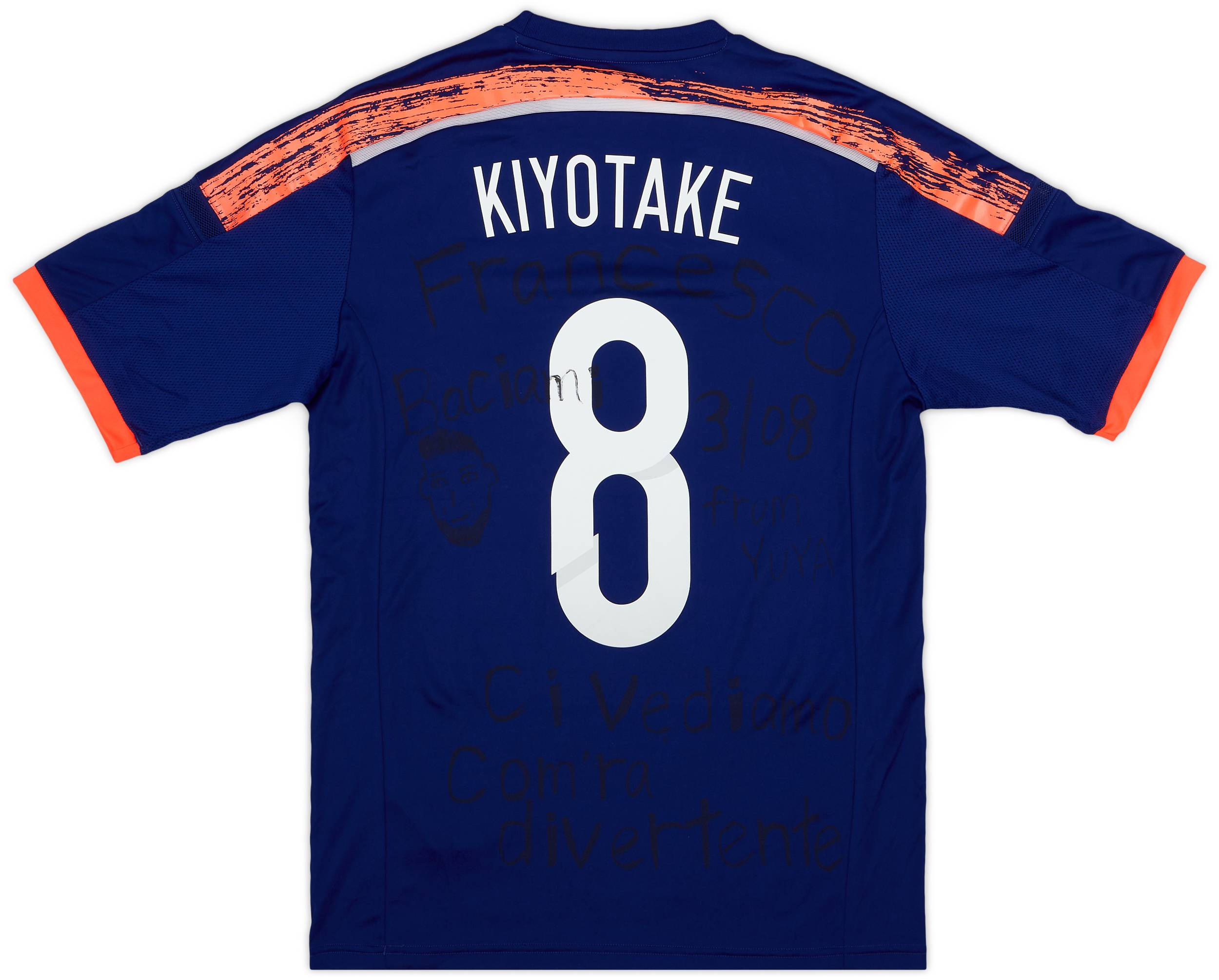 2013-15 Japan Home Shirt Kiyotake #8 - 3/10 - (M)