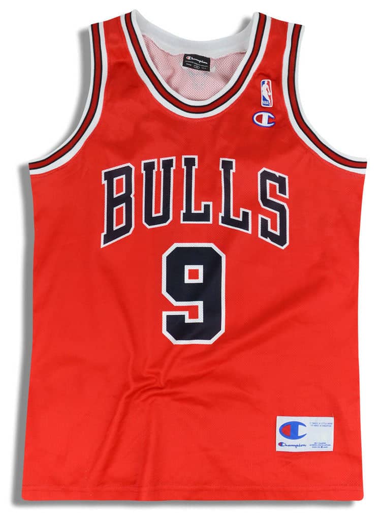 2006-10 Chicago Bulls Deng #9 Champion Jersey (Away) XXL