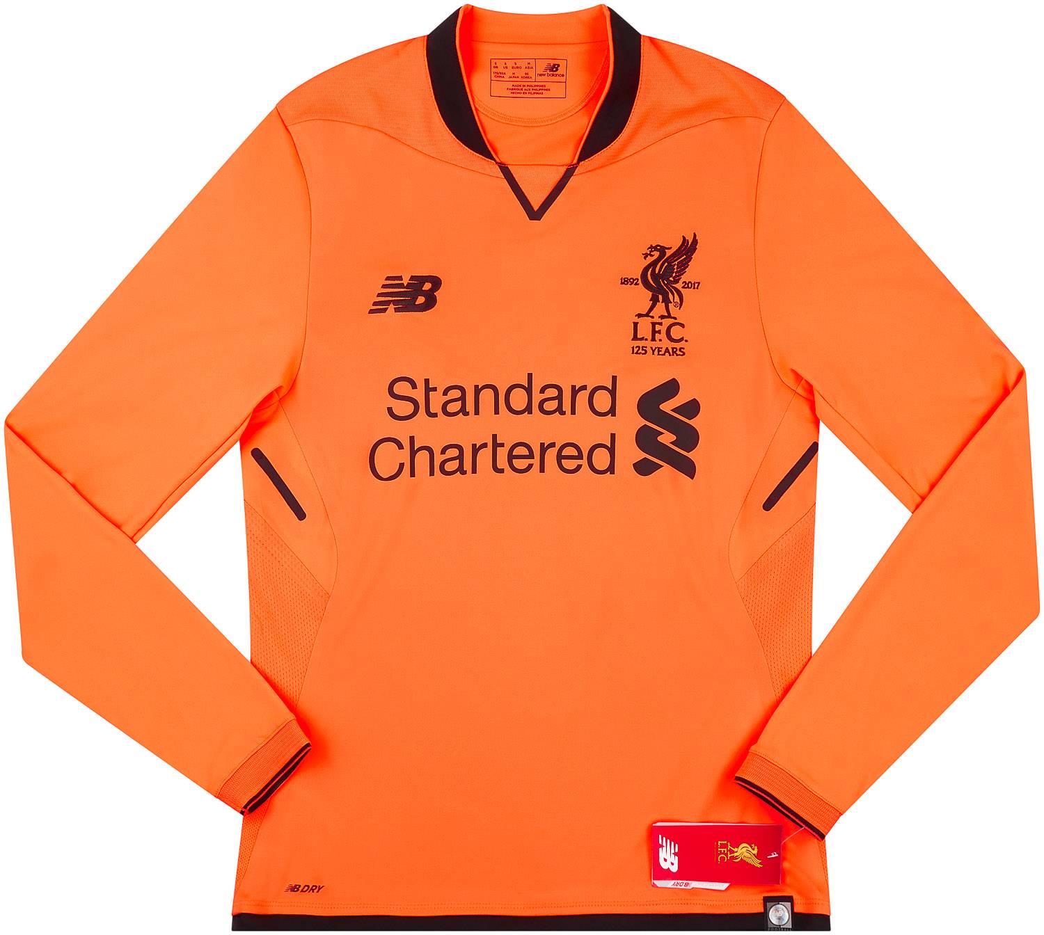 2017-18 Liverpool Third L/S Shirt (S)