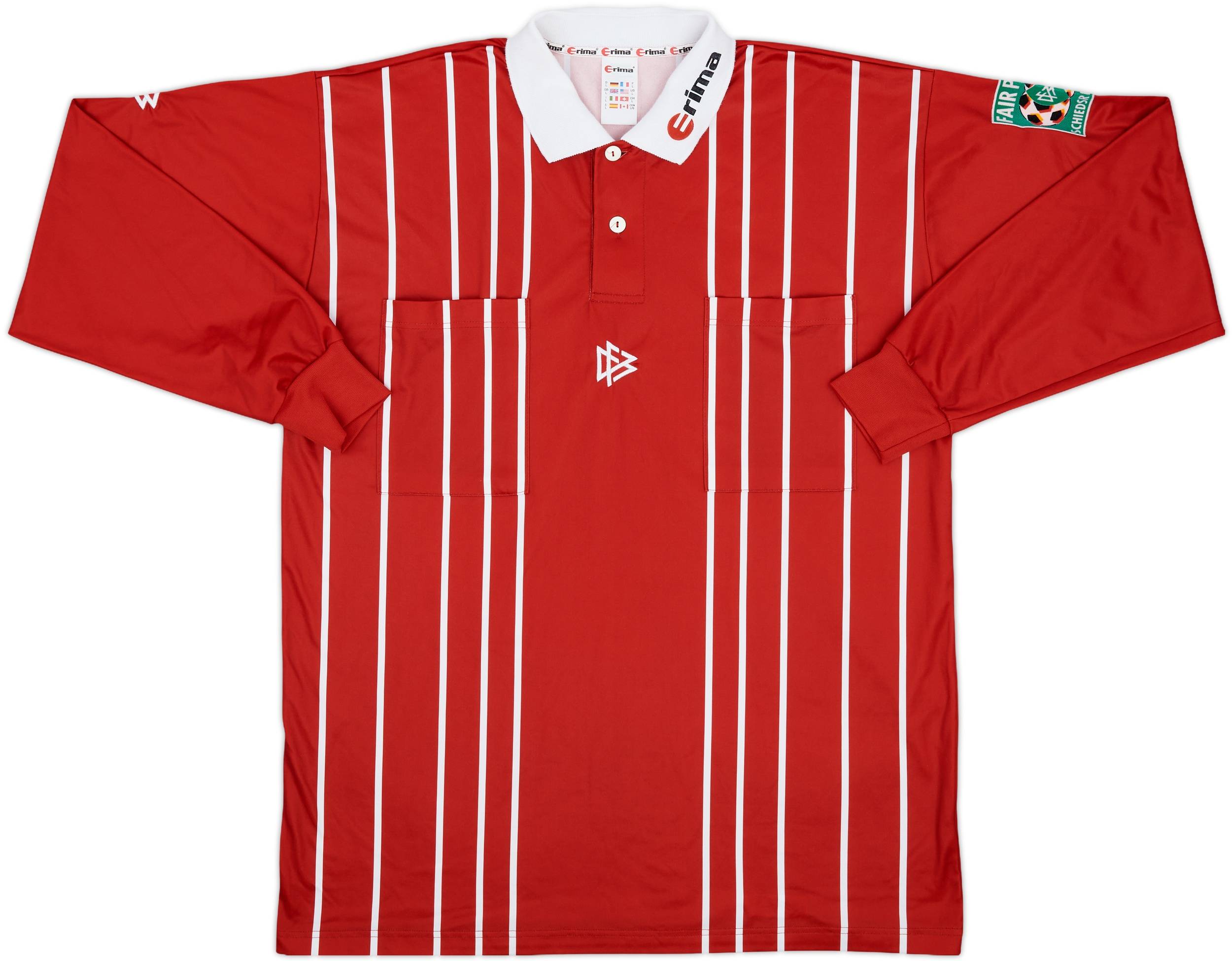 1990s Germany FA Erima Referee Shirt - 10/10 - (L)