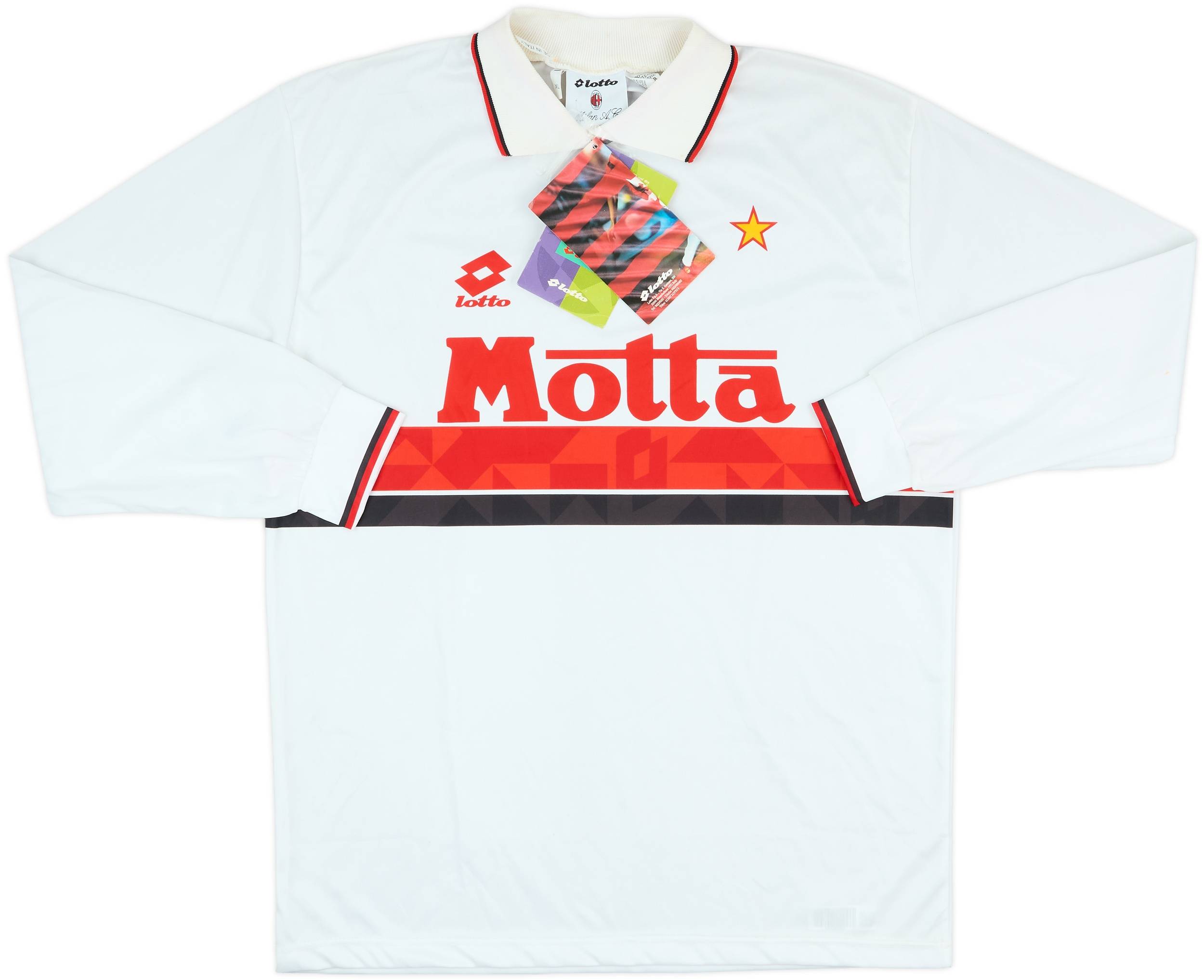 1993-94 AC Milan Away L/S Shirt (XL)