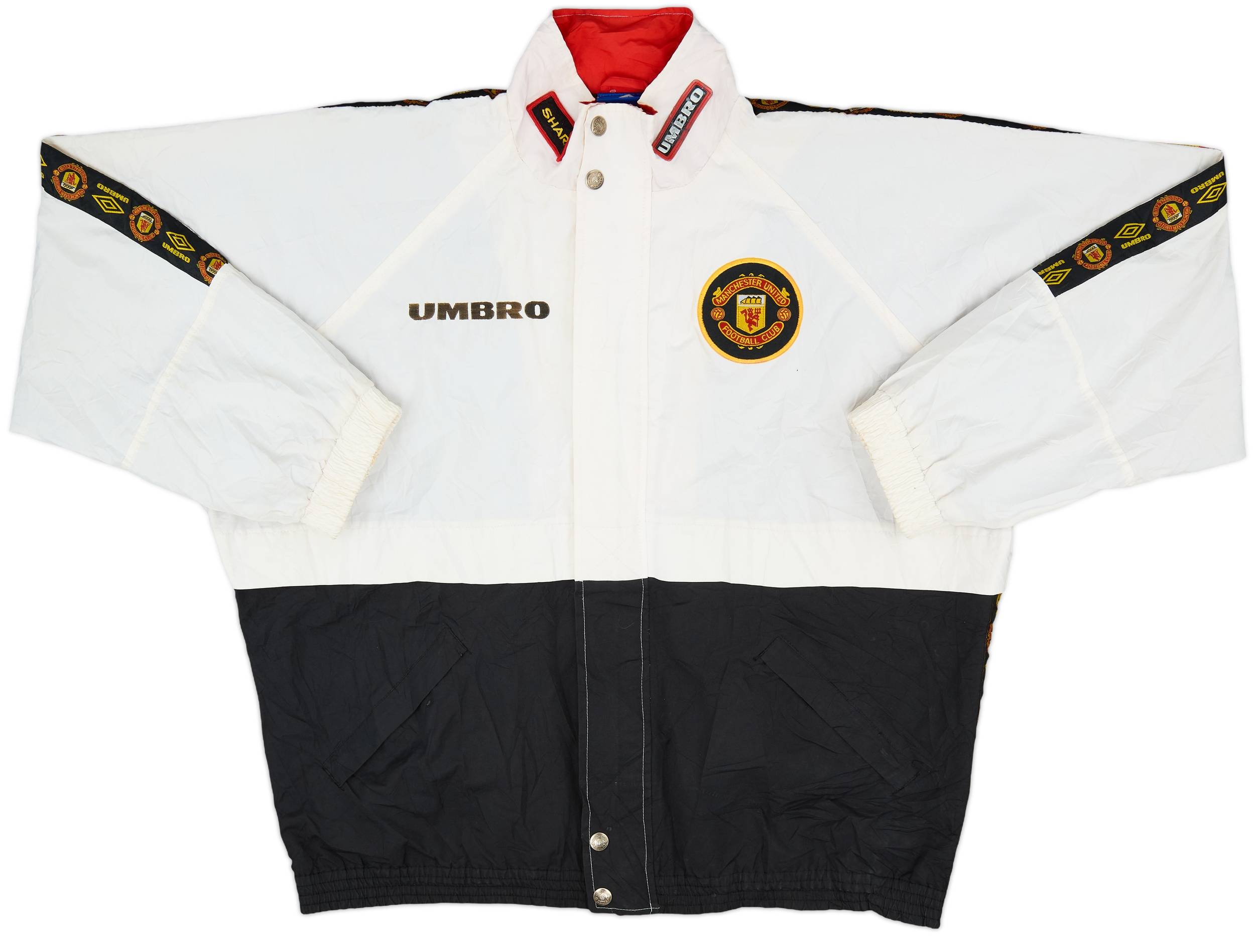 1996-97 Manchester United Umbro Track Jacket - 6/10 - (L)
