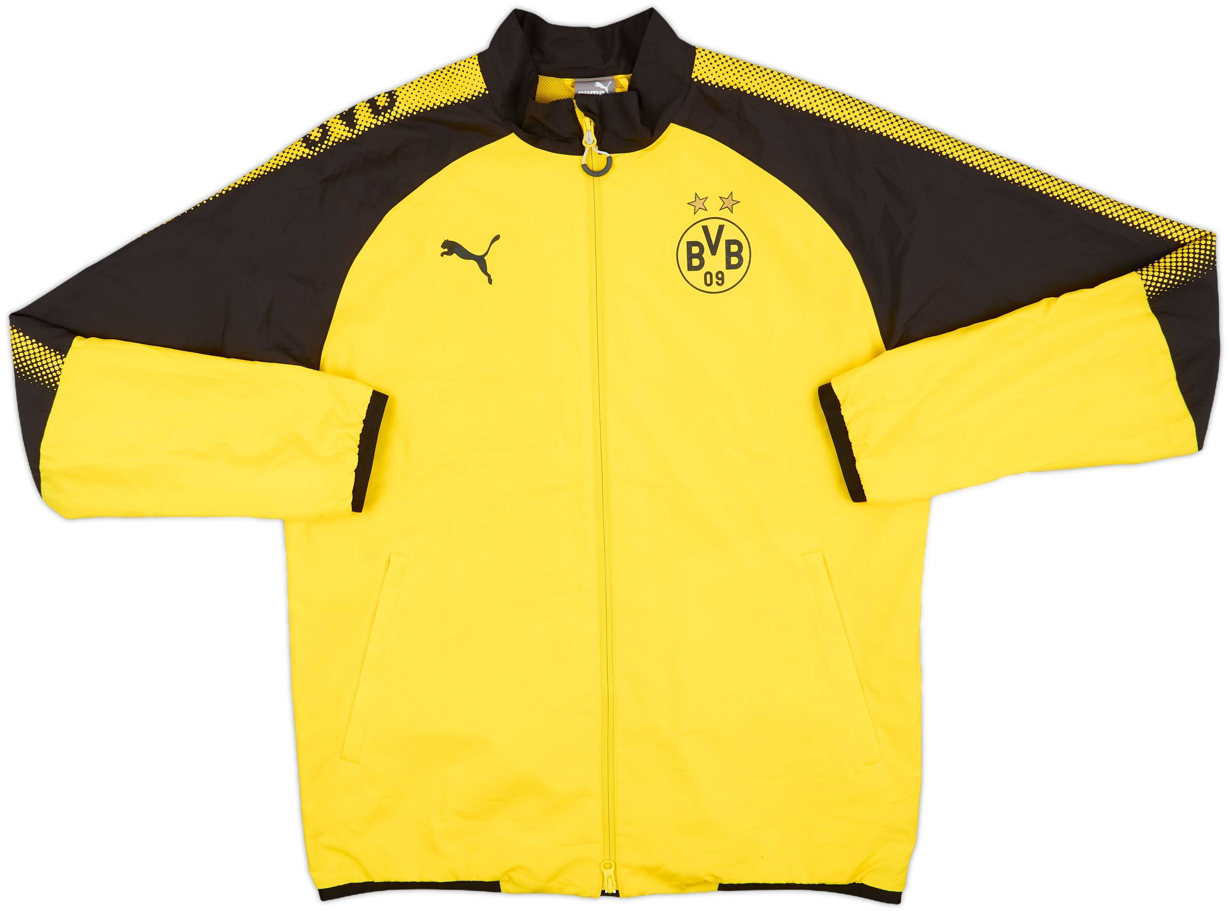 2017-18 Borussia Dortmund Puma Track Jacket - 10/10 - (L)