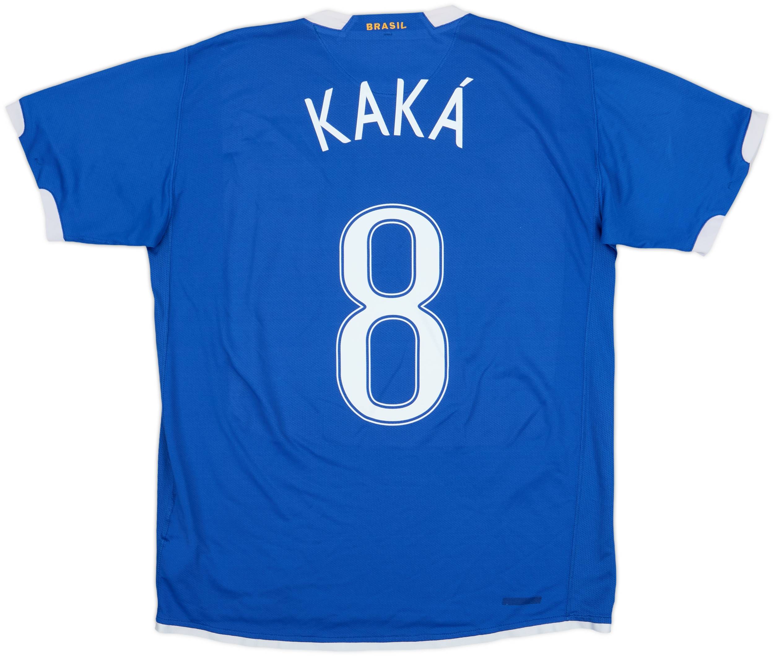 2006-07 Brazil Away Shirt Kaka #8 - 5/10 - (L)