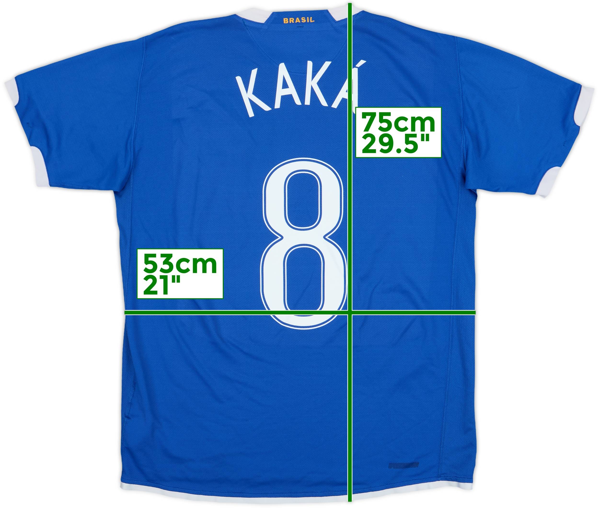 2006-07 Brazil Away Shirt Kaka #8 - 5/10 - (L)