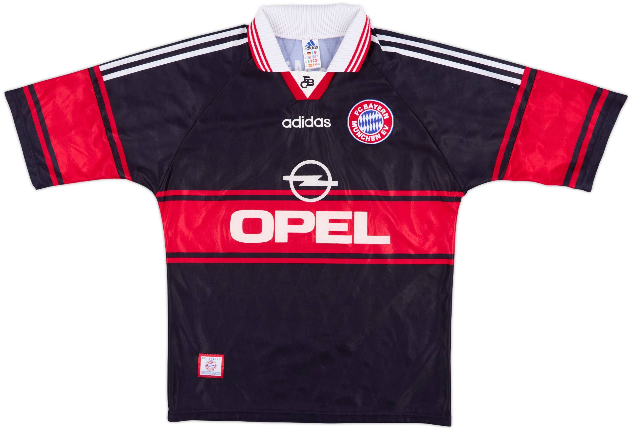 1997-99 Bayern Munich Home Shirt Scholl #7 - 9/10 - (M)